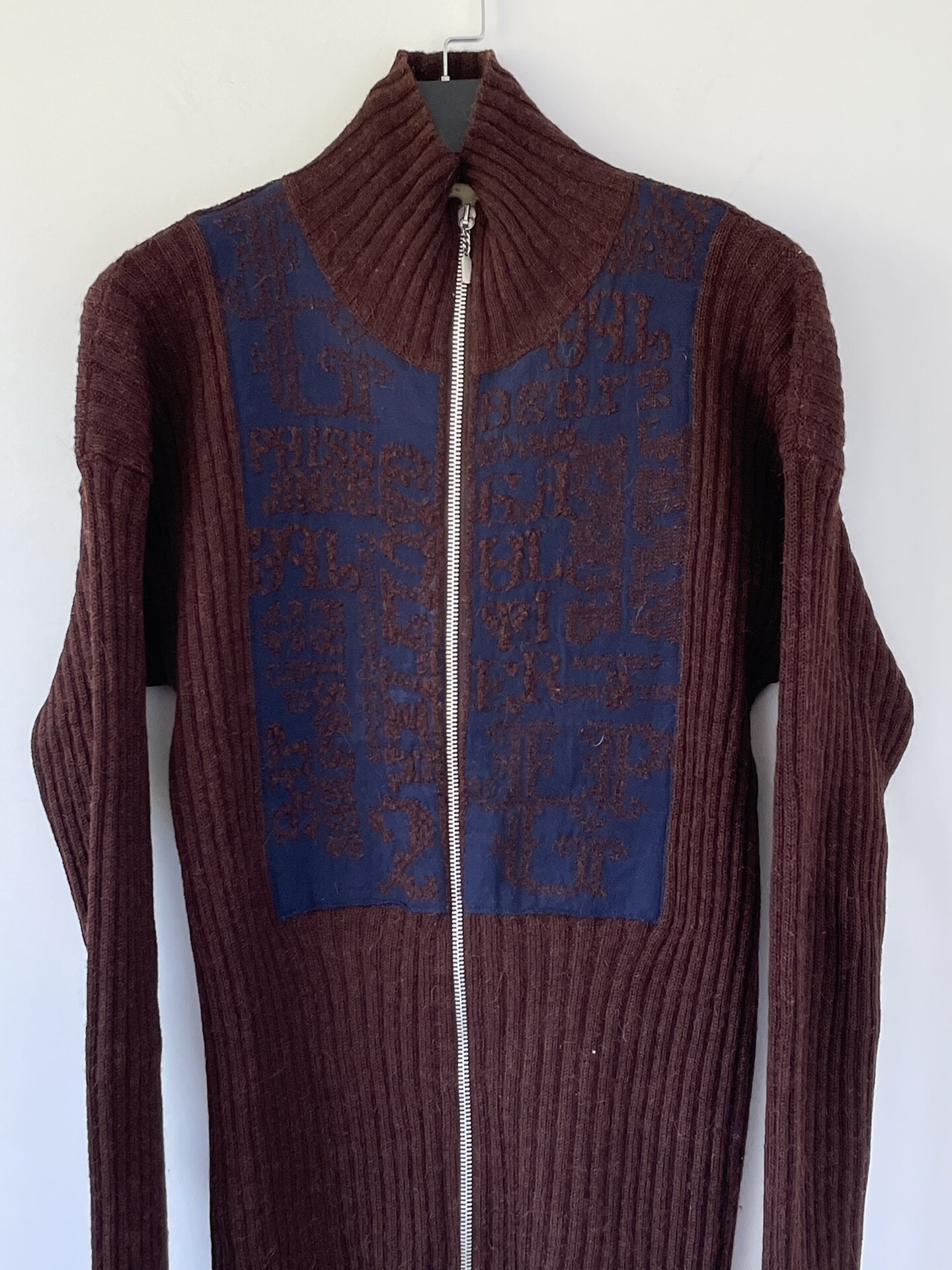Jean Paul Gaultier Alpaca Wool Sweater — back