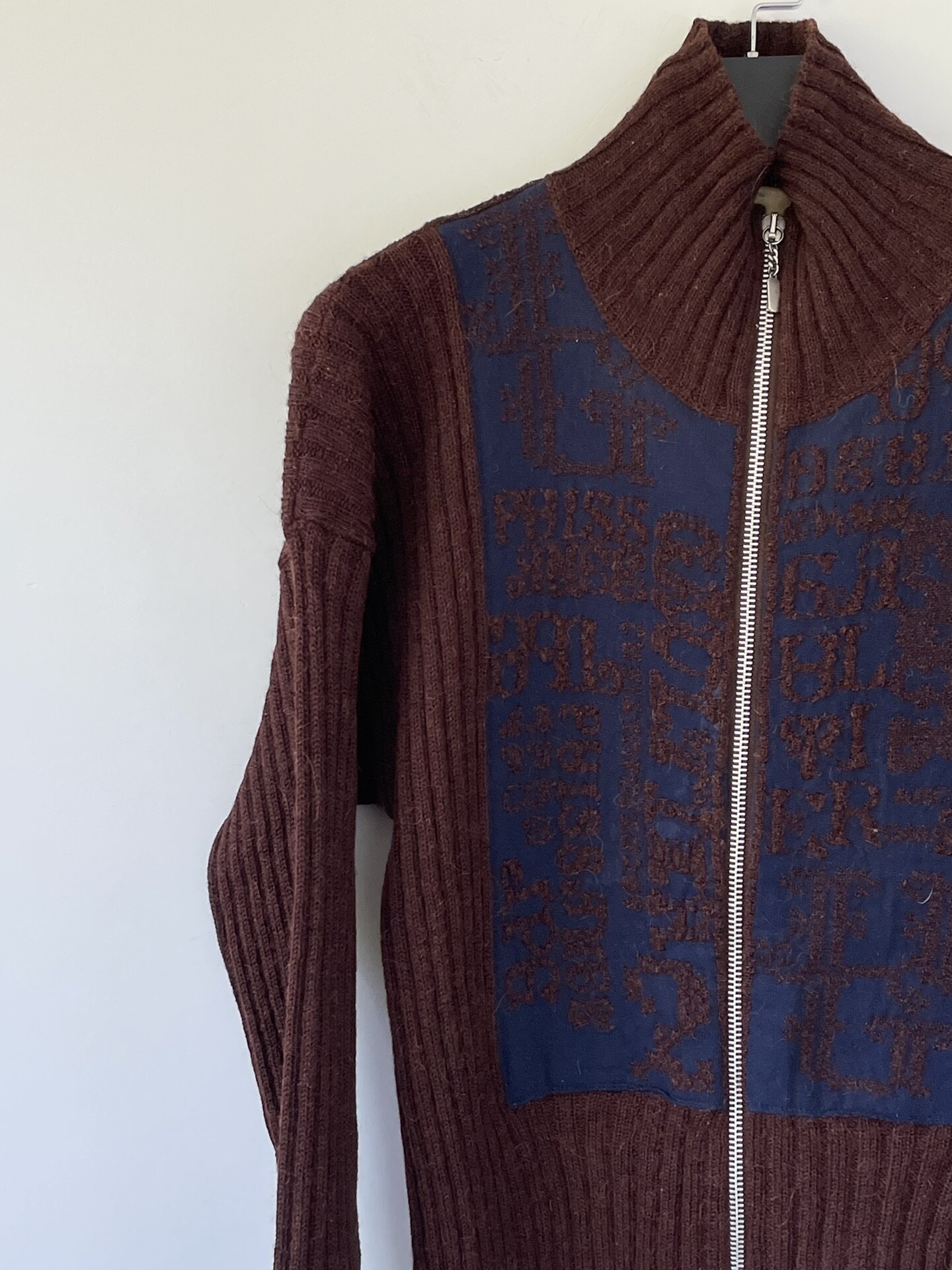Jean Paul Gaultier Alpaca Wool Sweater — label