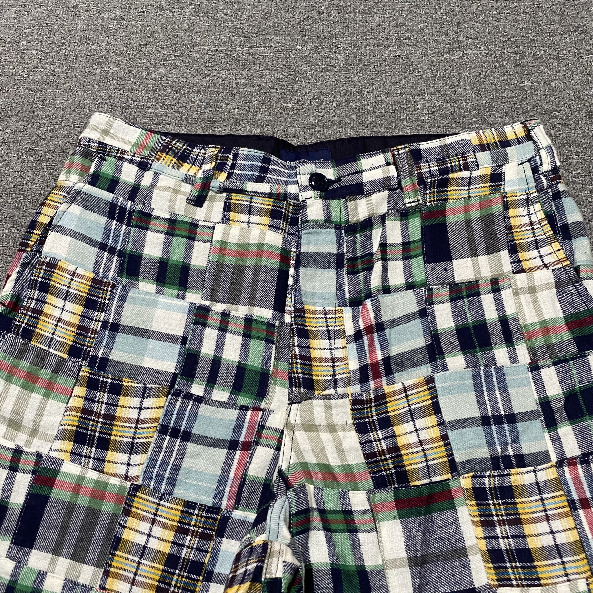 Descendant 21SS Patchwork Shorts — back