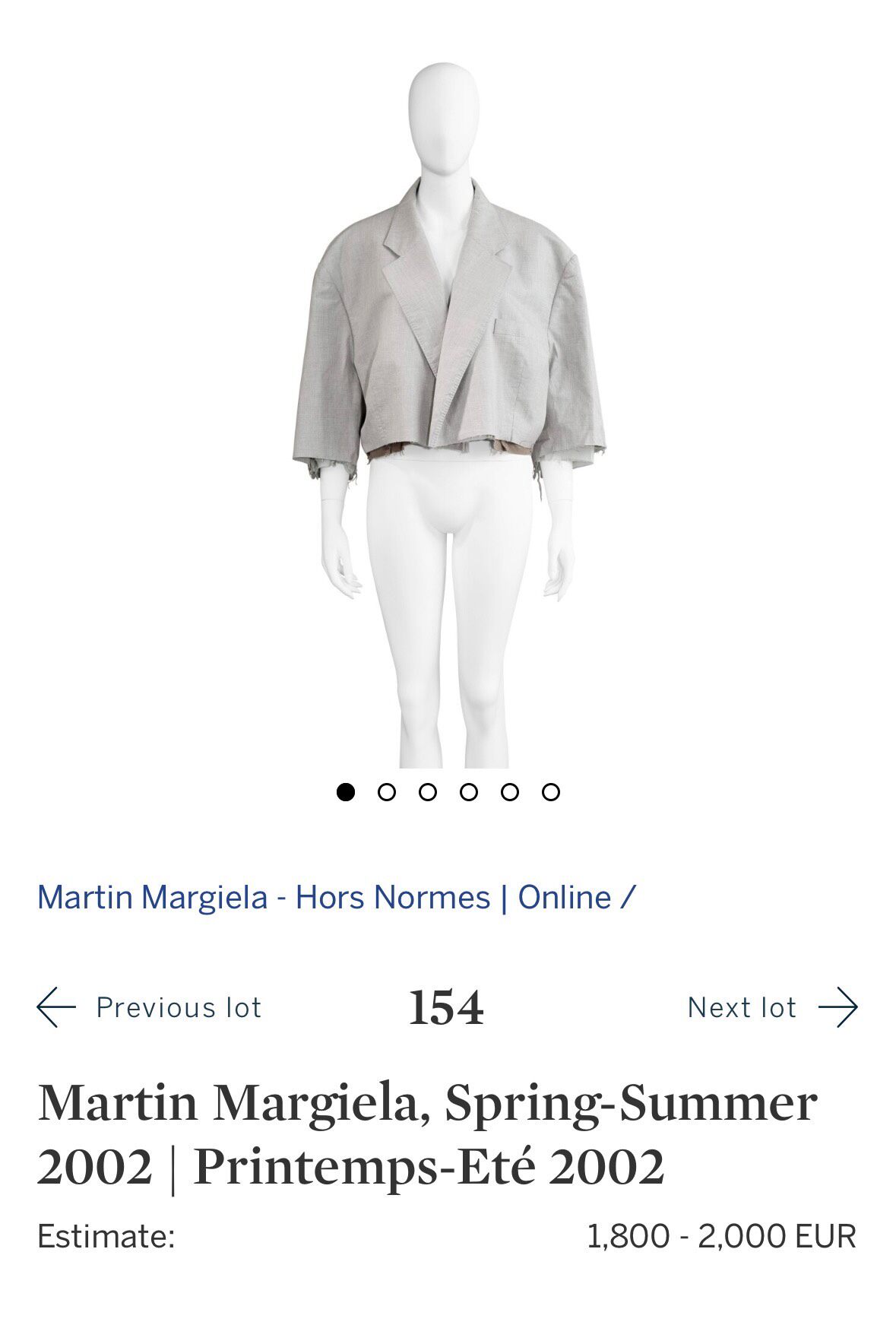 Maison Martin Margiela Red Diagonal Zip Jacket — label
