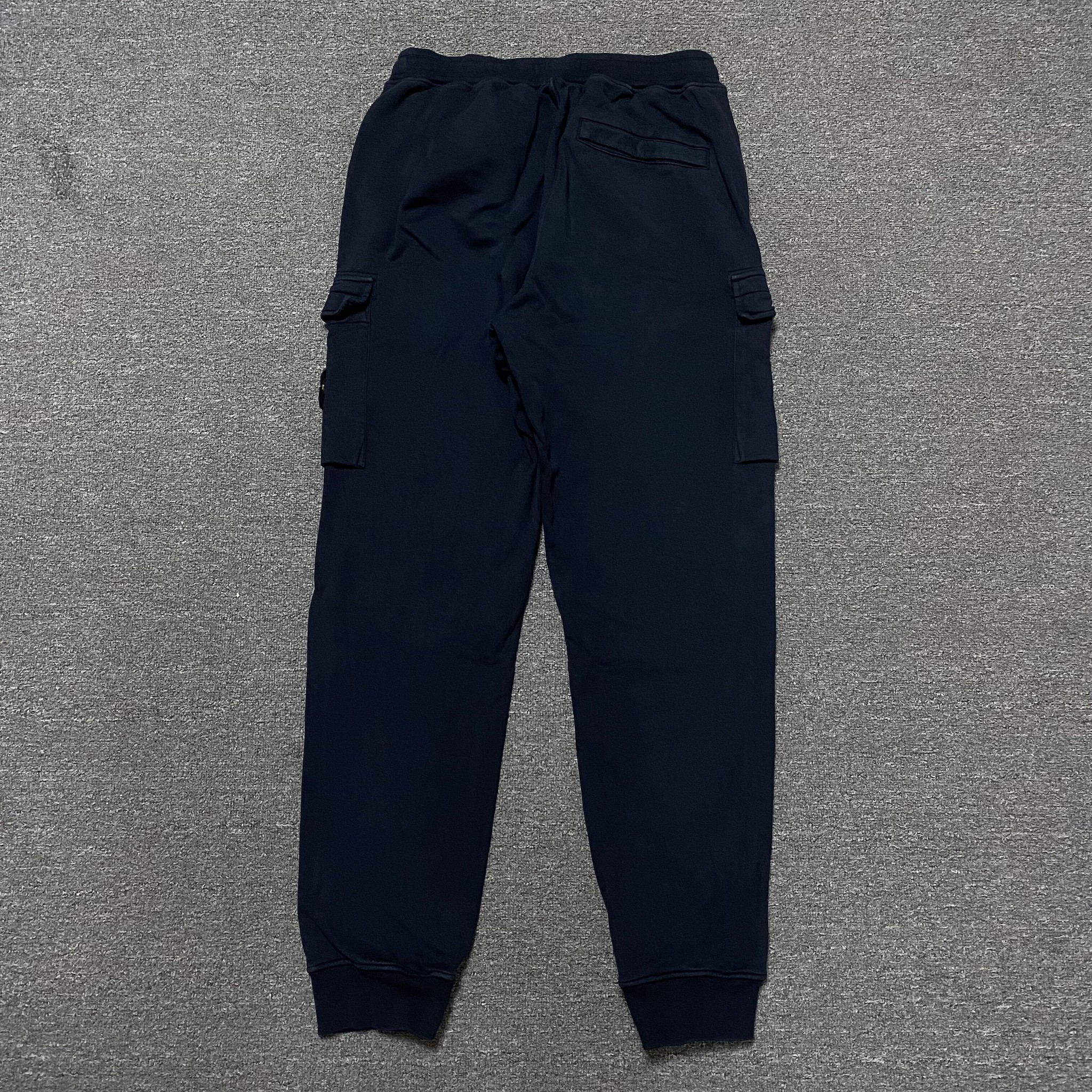 Stone Island 21FW Navy Sweatpants — front