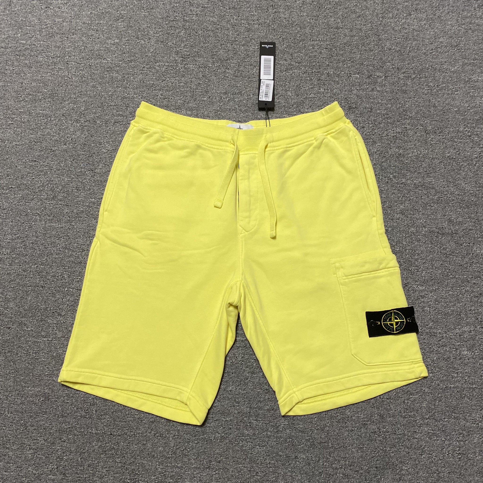 Stone Island Bright Yellow Shorts