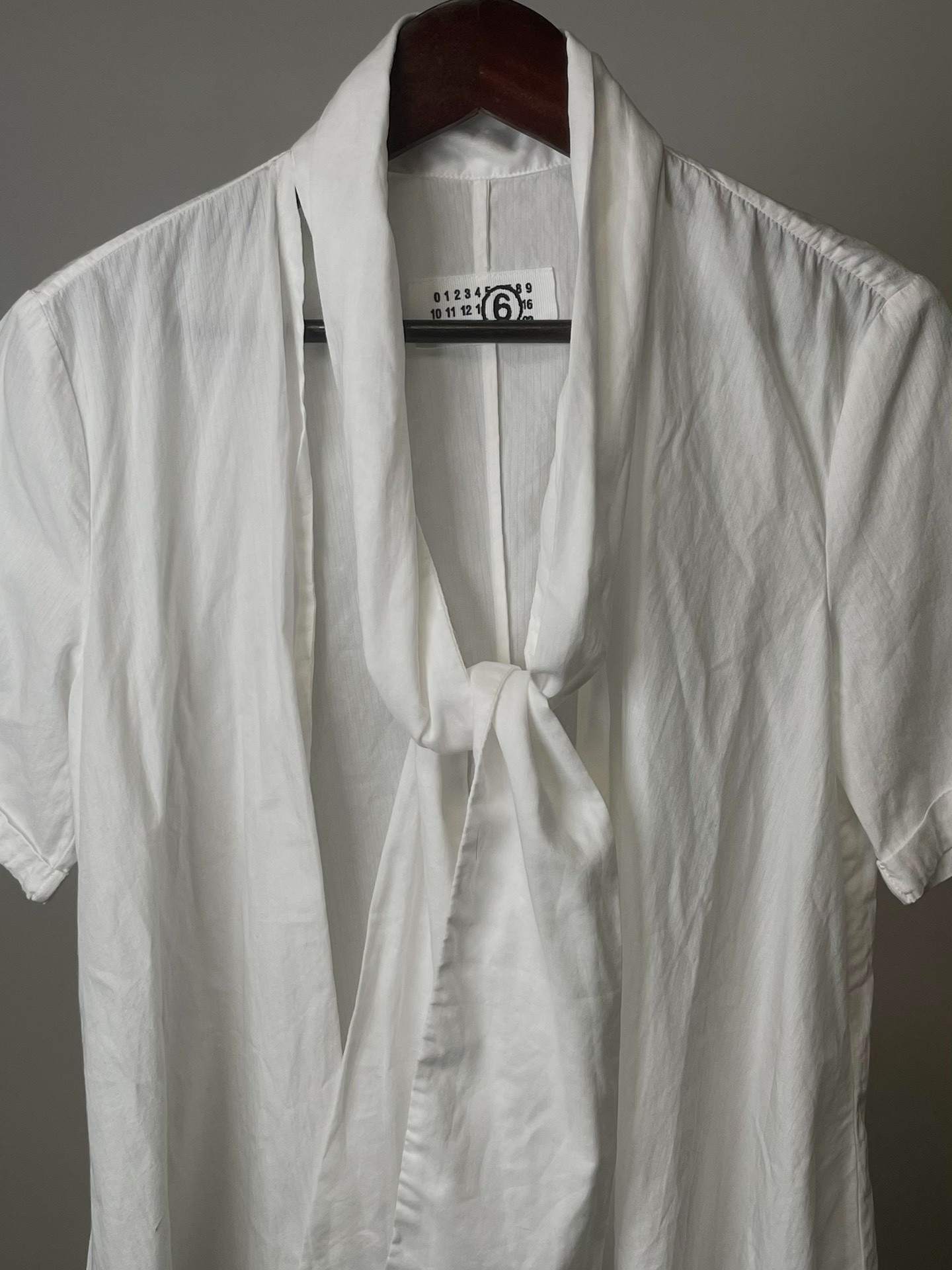 Maison Martin Margiela Scarf Cardigan — detail