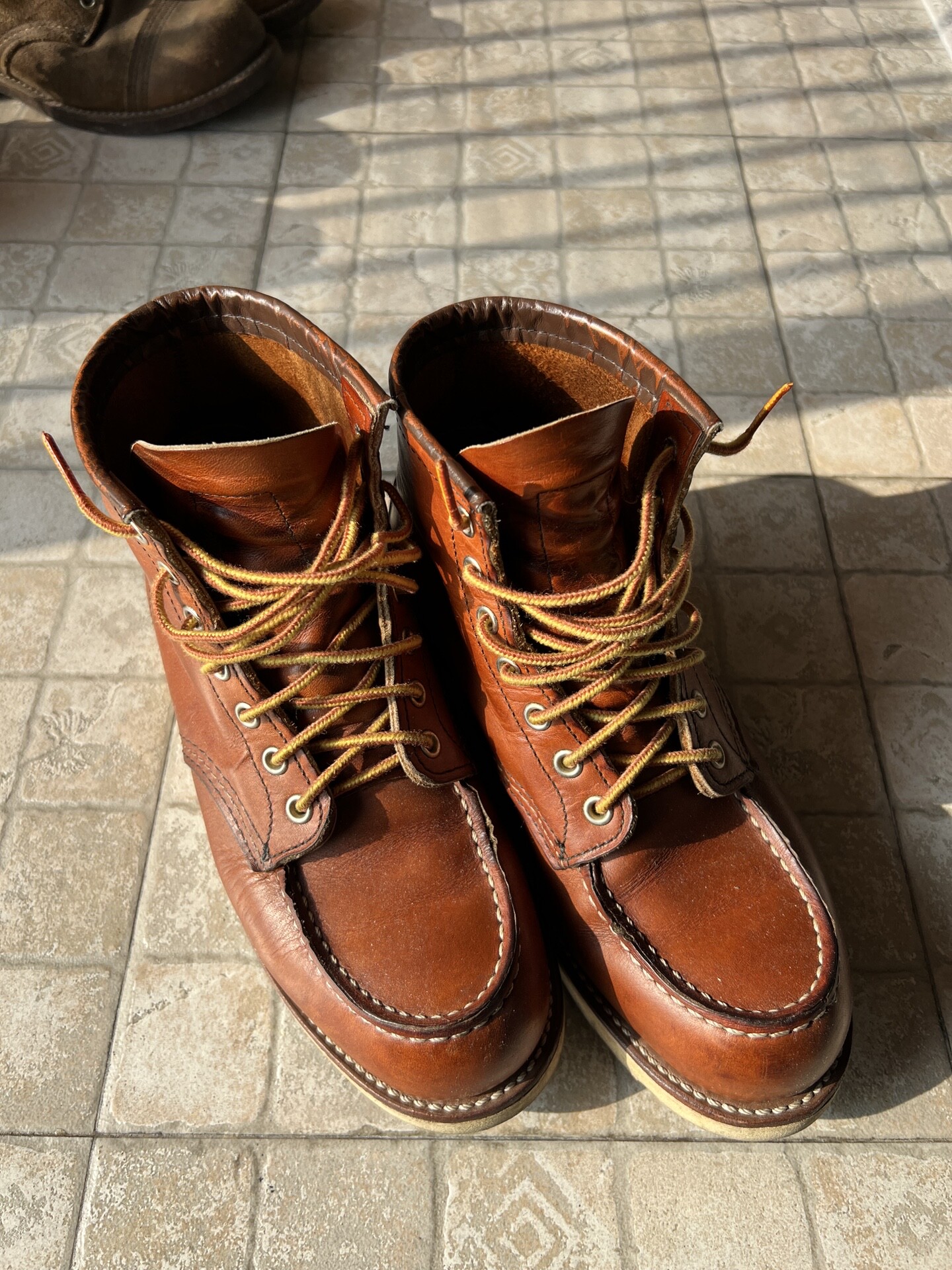 Red Wing 875 Work Boots — front