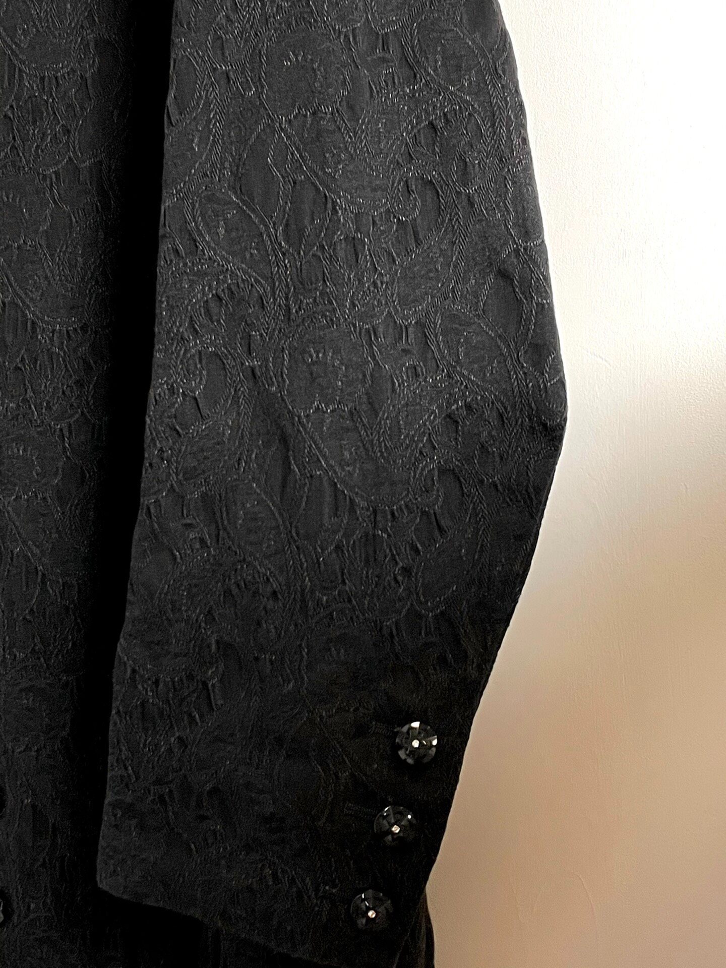 Yohji Yamamoto S/S15 Star Button Coat — back