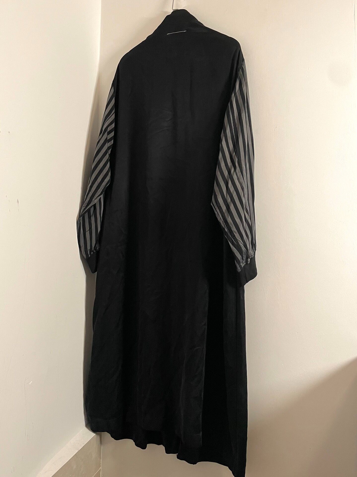 Maison Margiela 18SS Black Trench Coat — label