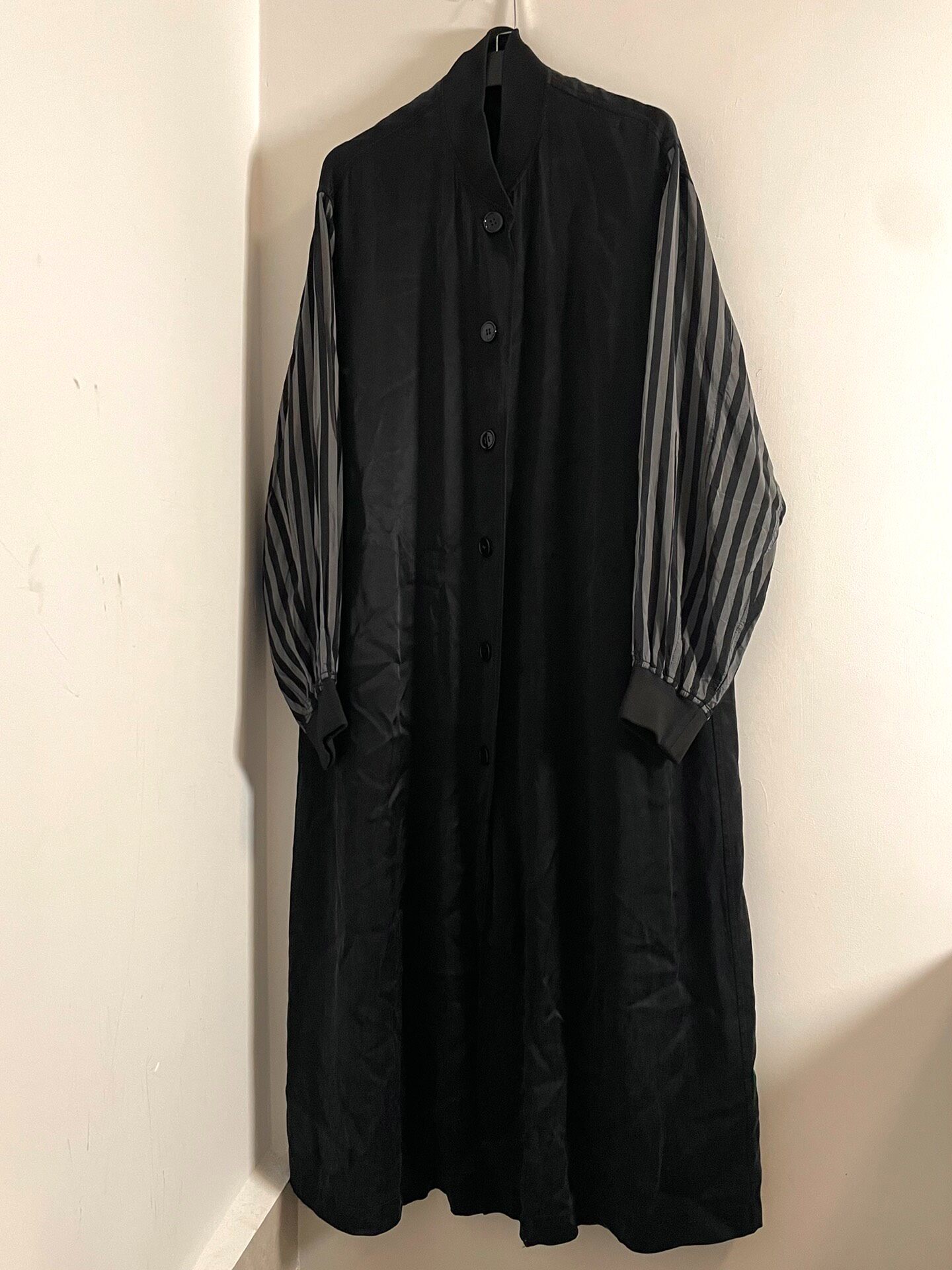 Maison Margiela 18SS Black Trench Coat — front