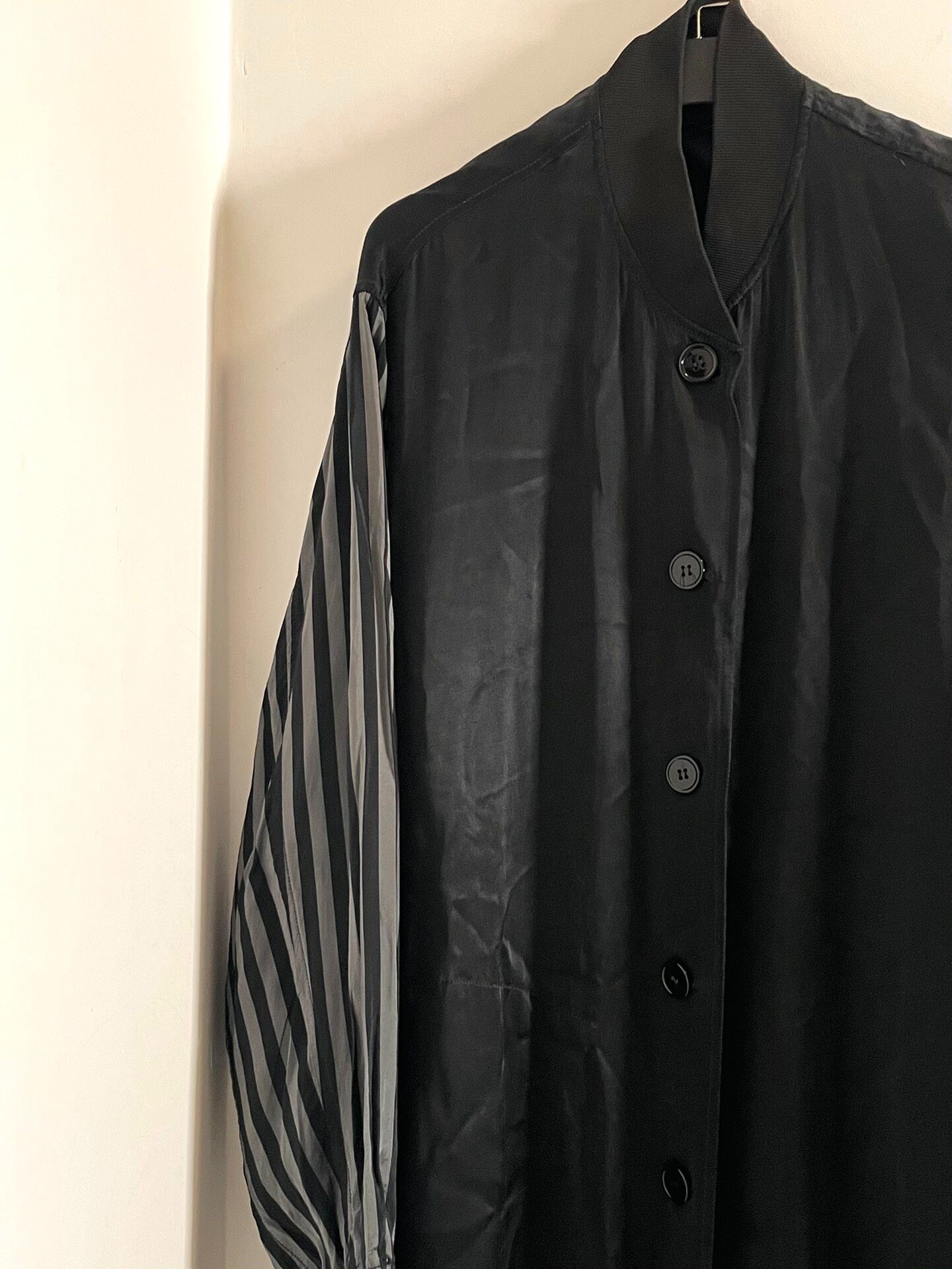 Maison Margiela 18SS Black Trench Coat — back