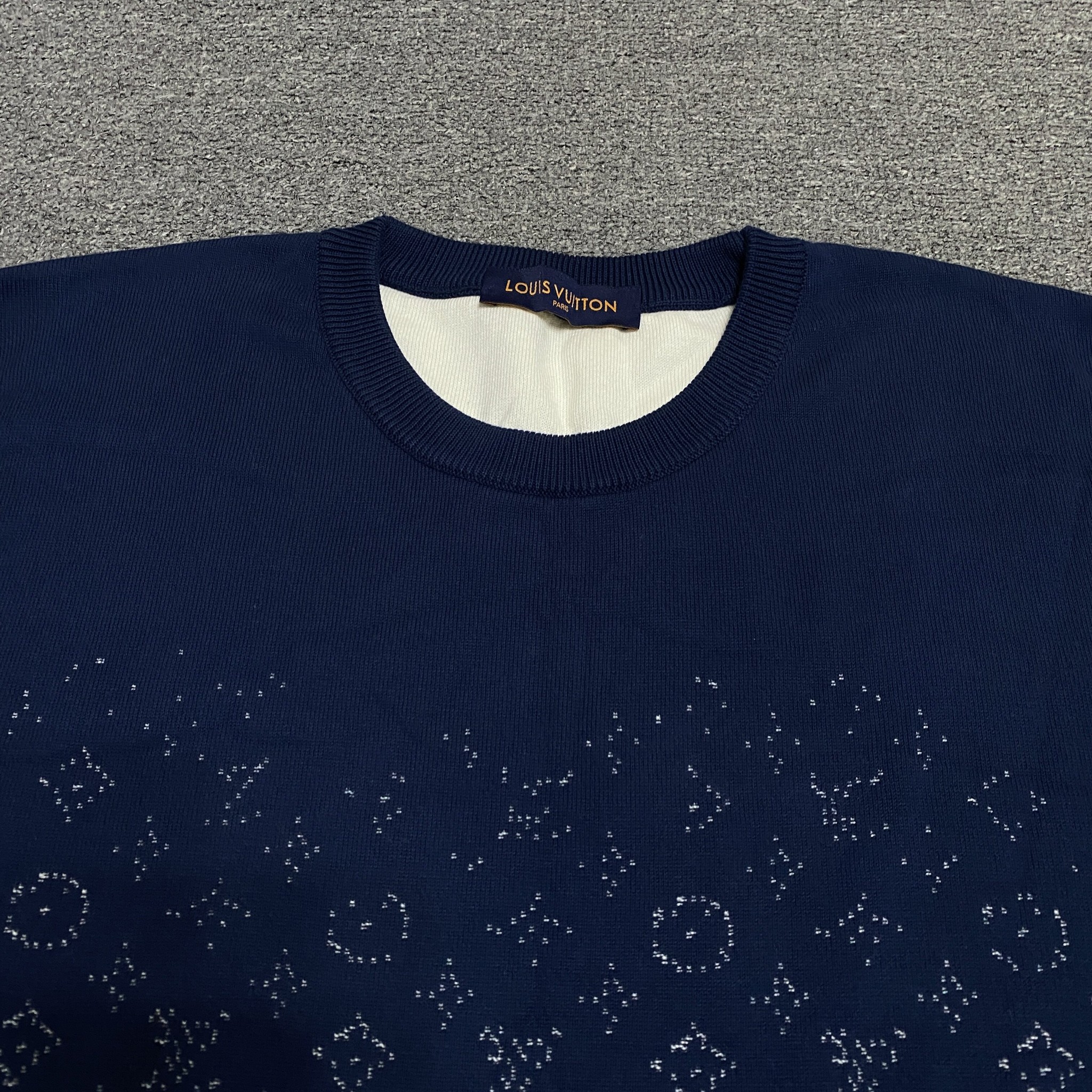 Louis Vuitton Gradient Monogram Sweatshirt — back
