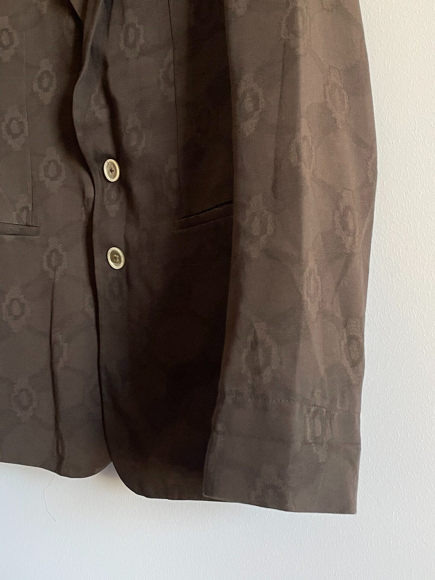 Ann Demeulemeester S/S12 Jacquard Suit — label