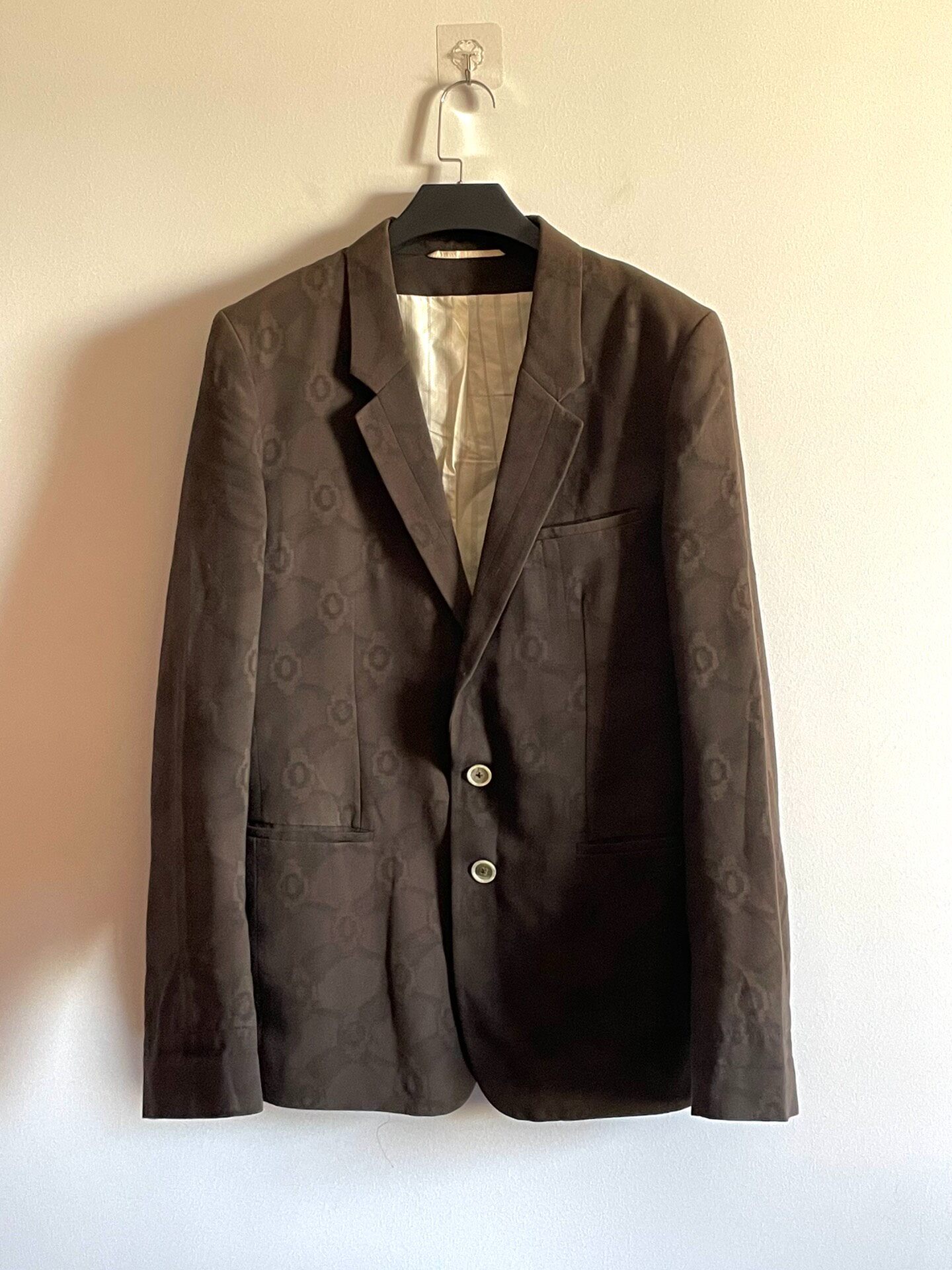 Ann Demeulemeester S/S12 Jacquard Suit