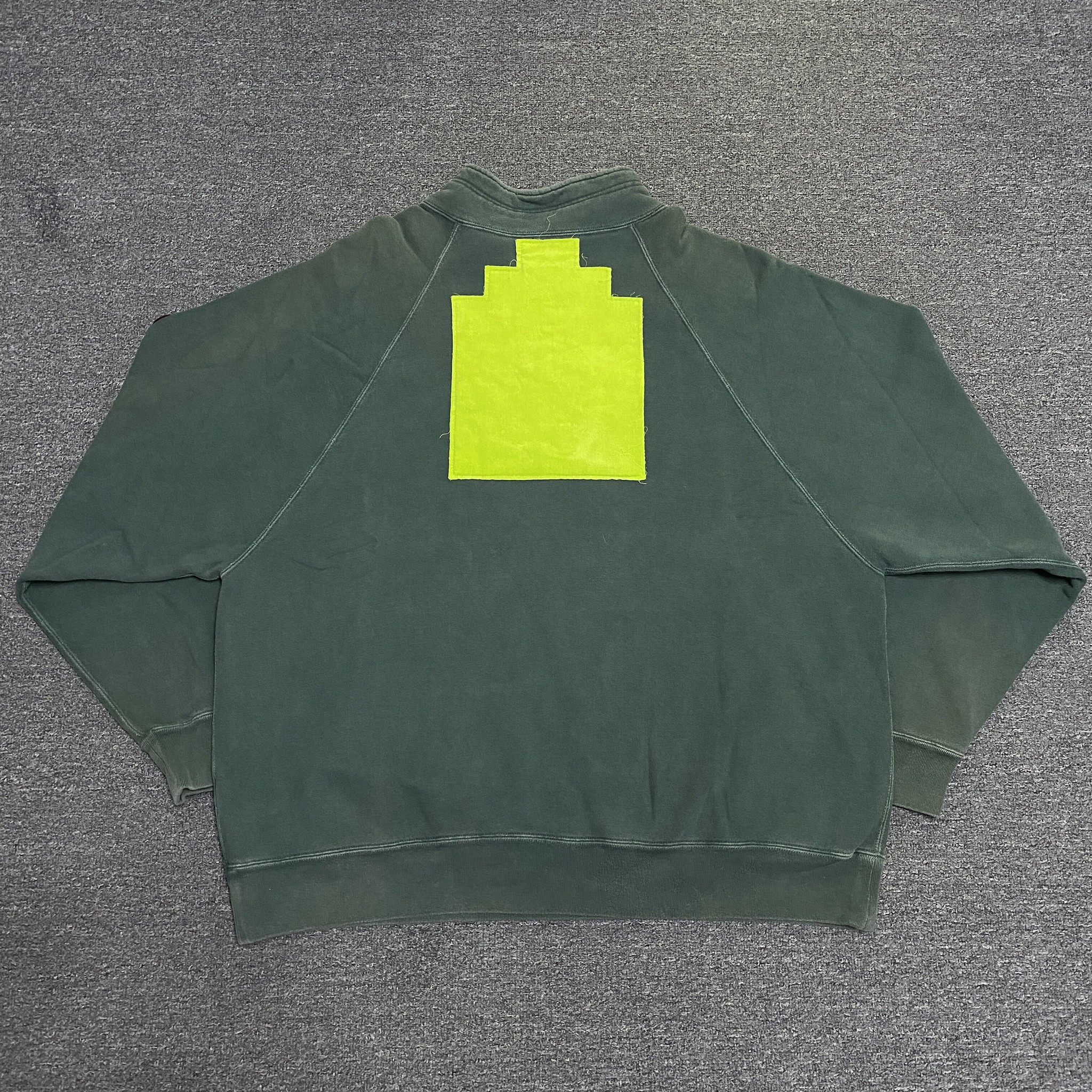 CAVEMPT Half-Zip Washed Sweatshirt Jacket