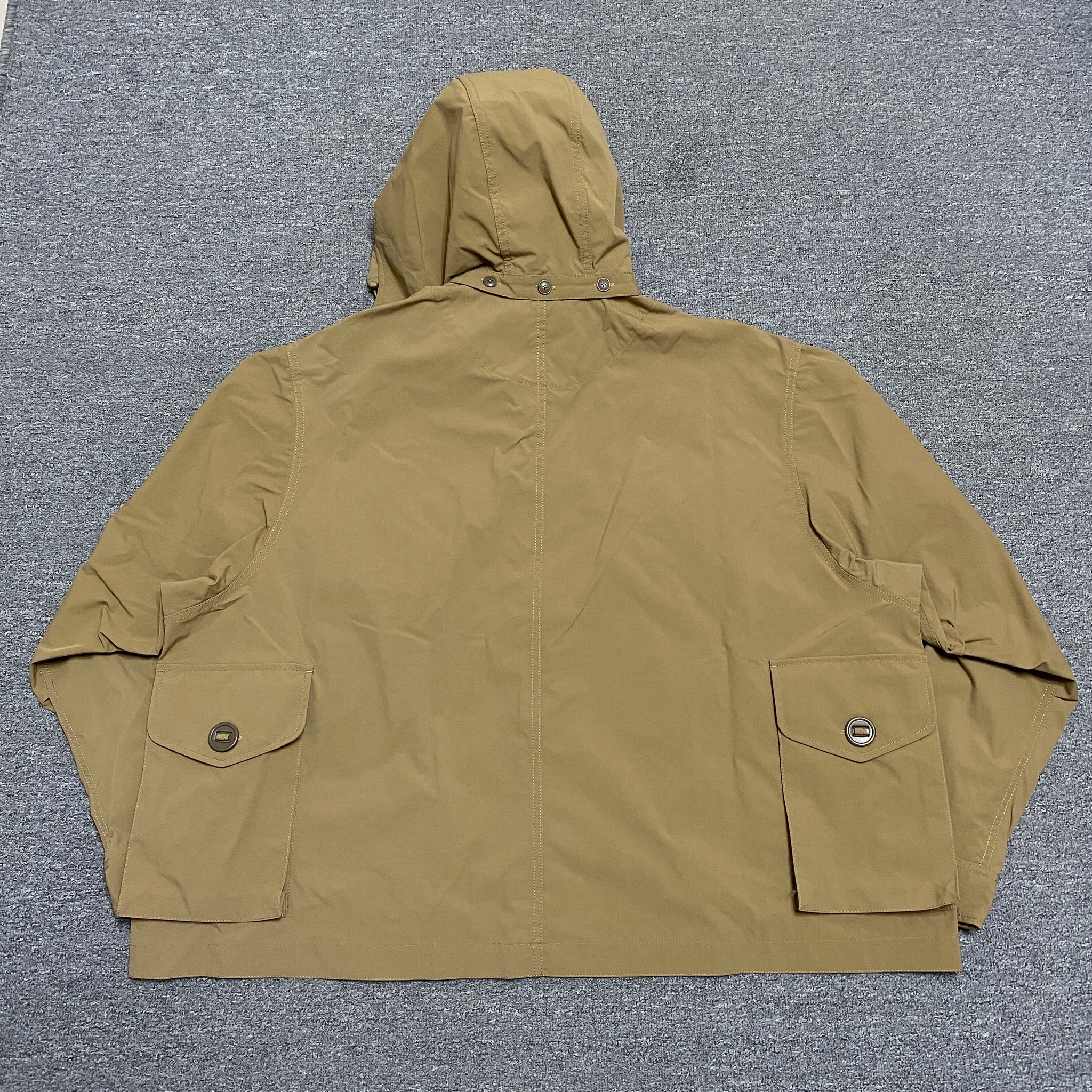 Daiwa Pier39 Khaki Waterproof Jacket — front