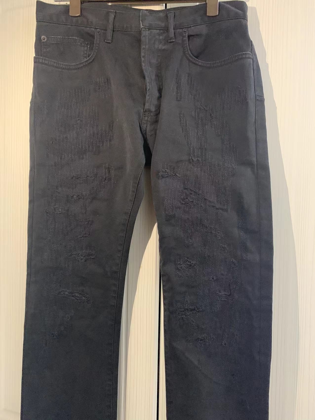 Dior Homme Japan Limited Distressed Jeans — front