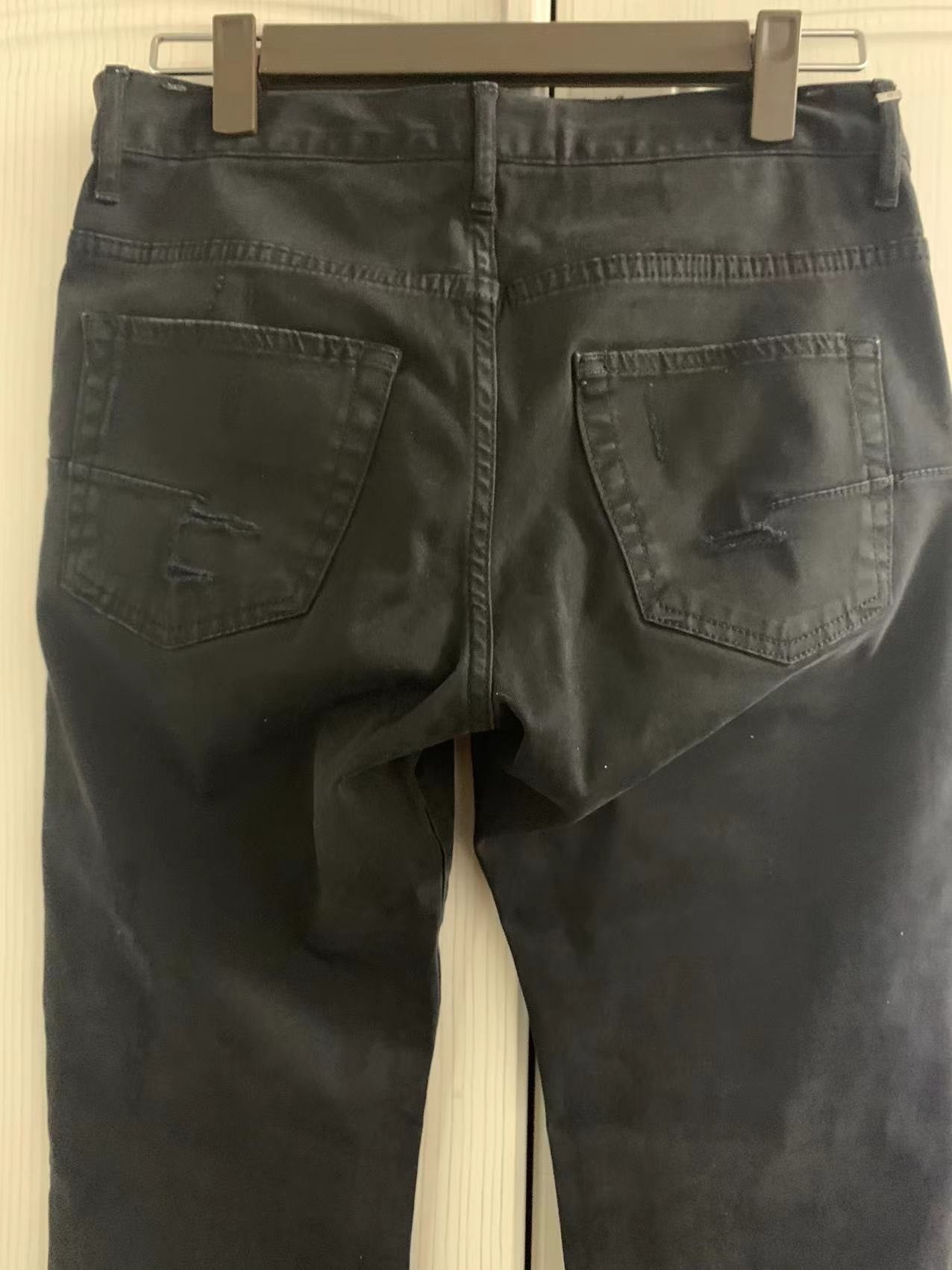 Dior Homme Japan Limited Distressed Jeans — back
