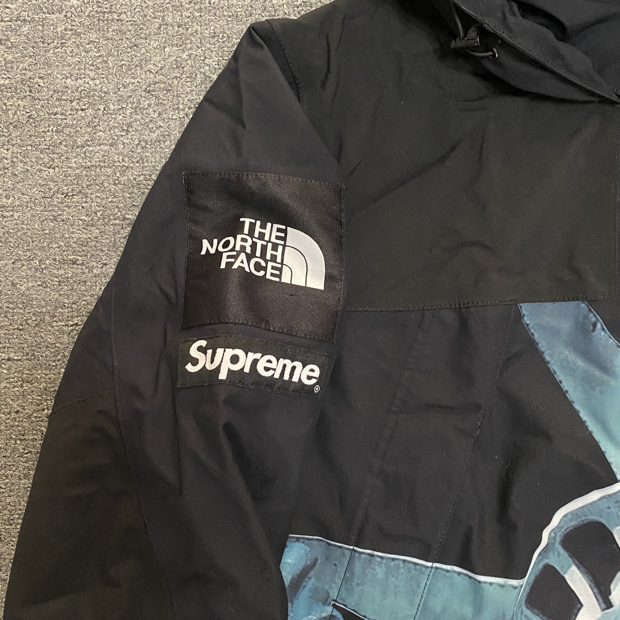 Supreme x TNF Statue of Liberty Jacket — back