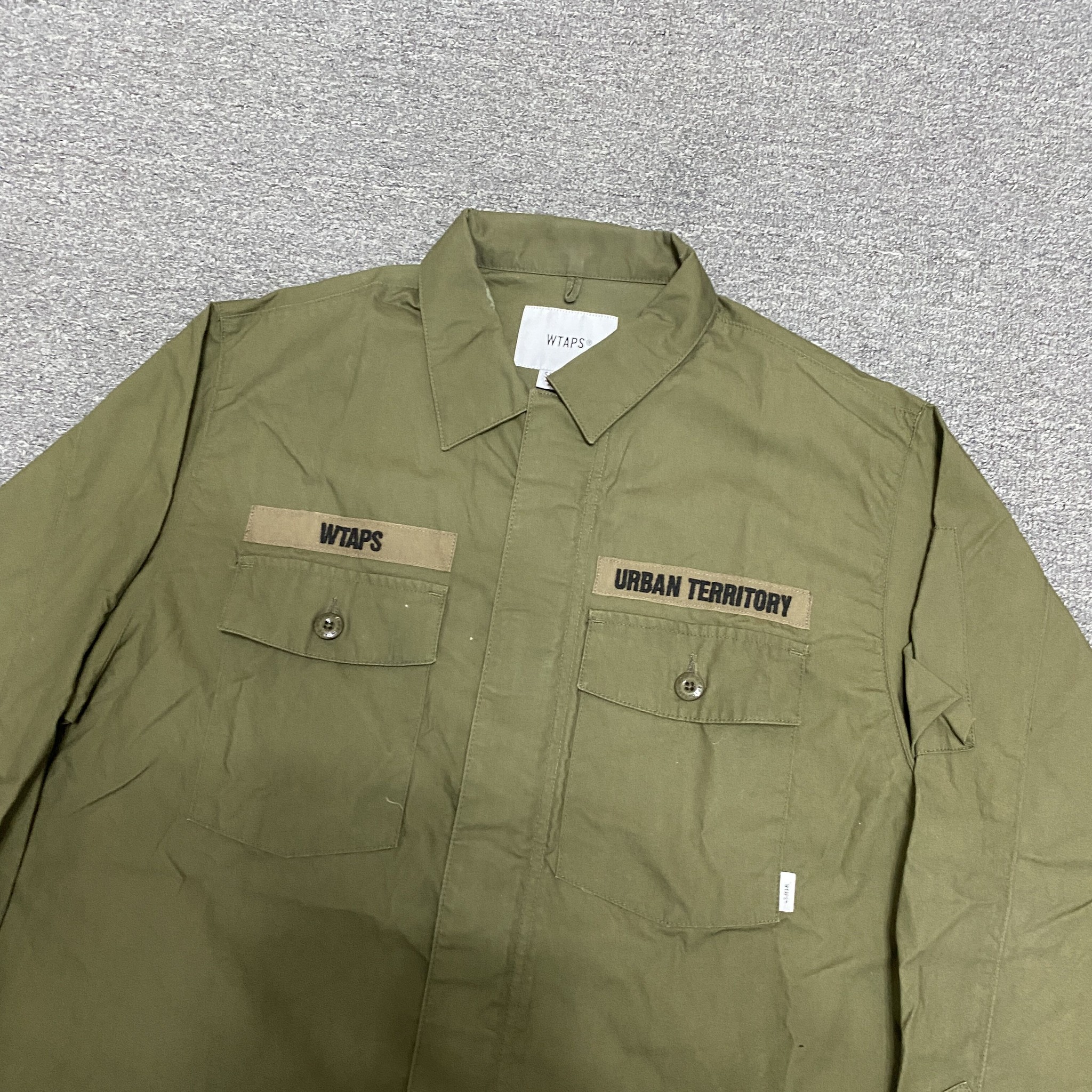 WTAPS 21SS Flyers Two-Pocket Jacket — detail