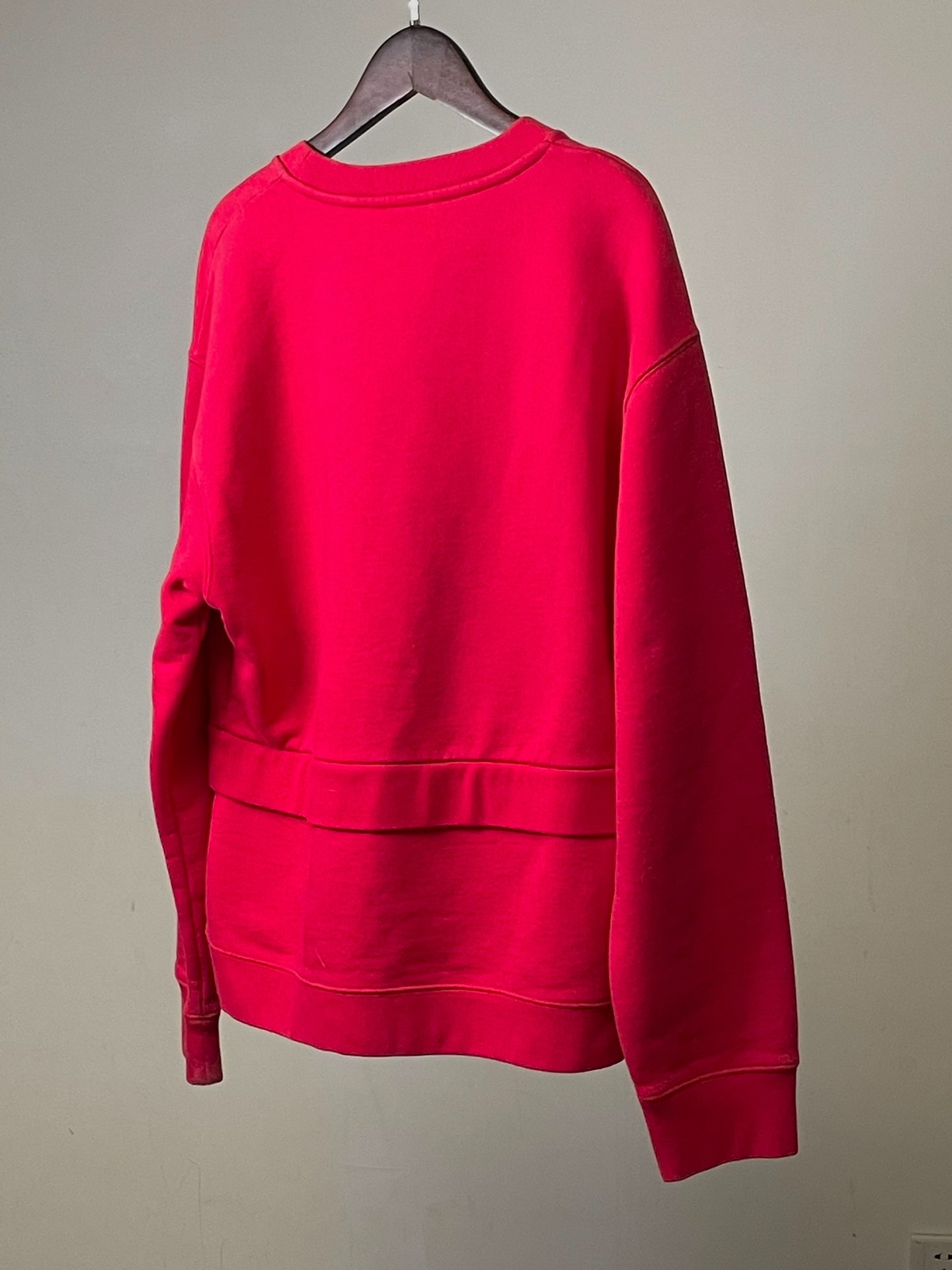Raf Simons Double Hem Pullover Sweatshirt — back