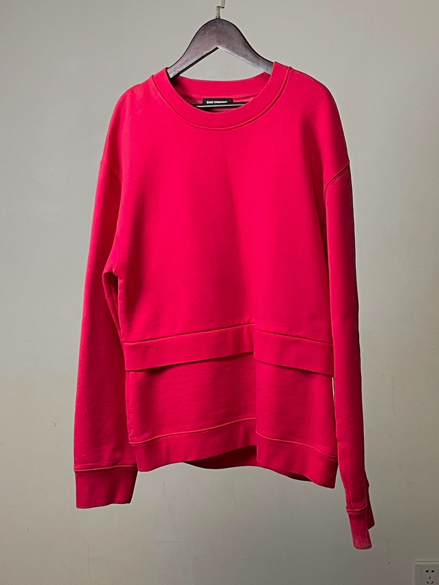 Raf Simons Double Hem Pullover Sweatshirt — front