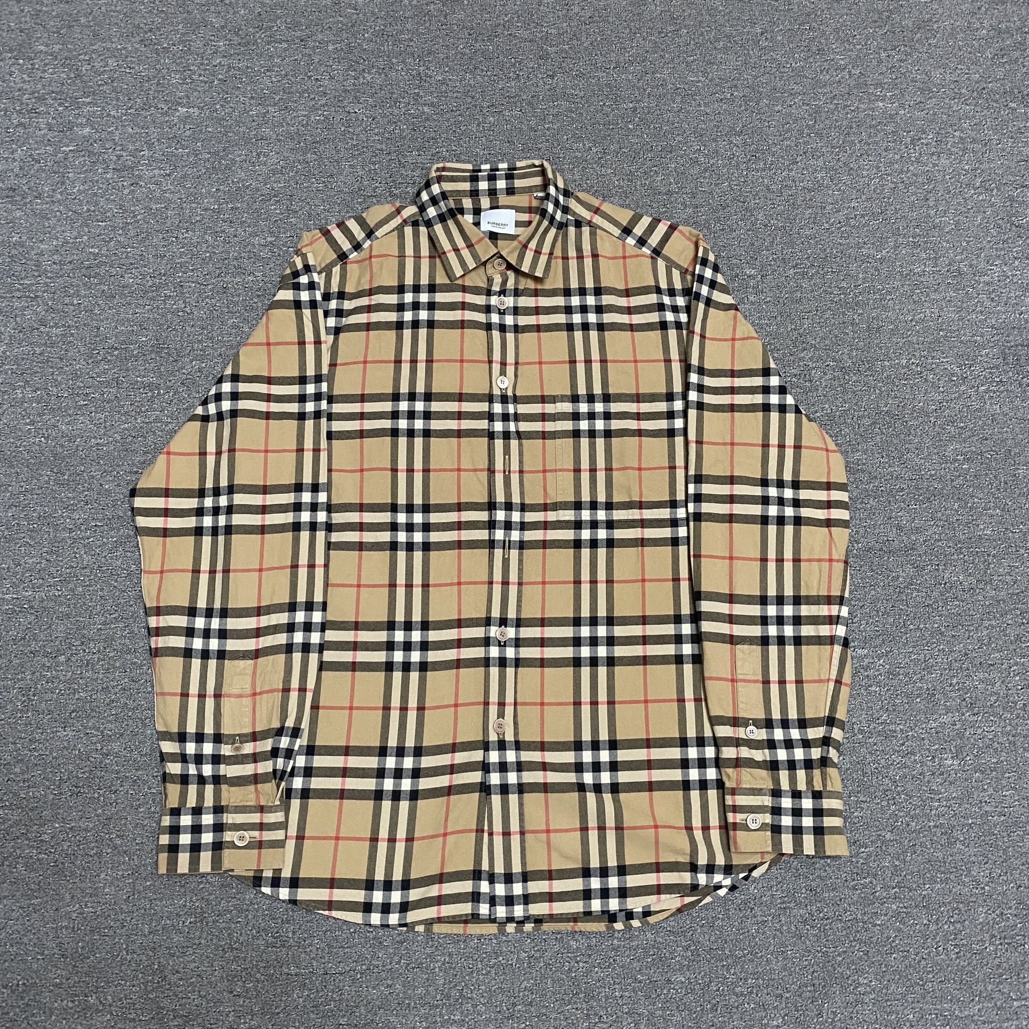 Burberry Signature Check Long Sleeve Shirt