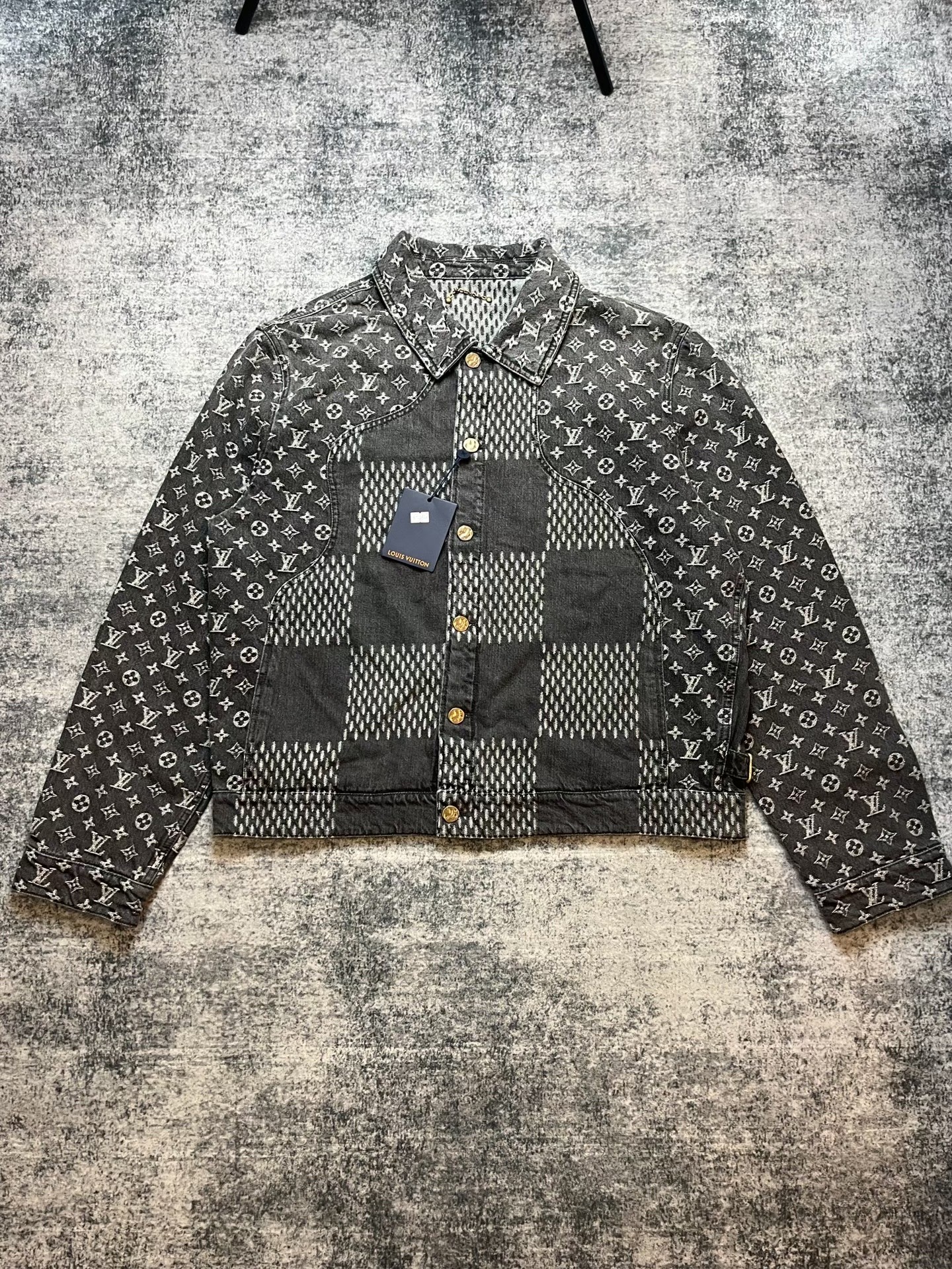 Louis Vuitton x Nigo Black Denim Jacket