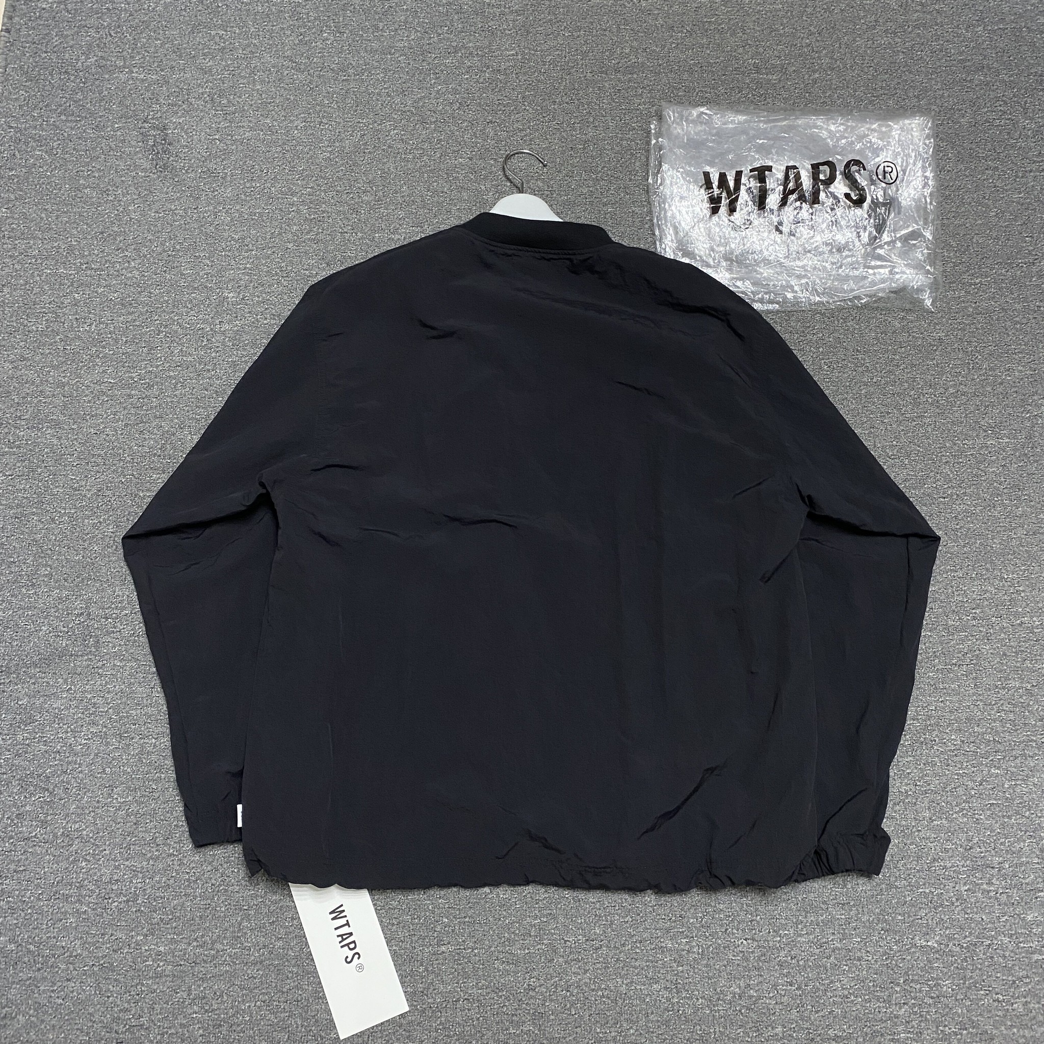 WTAPS 22SS Nylon Pullover Jacket — detail
