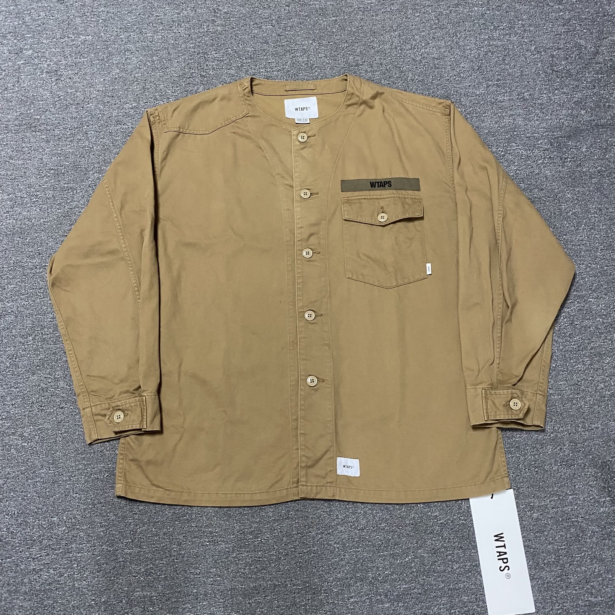 WTAPS 19AW Scout Long-Sleeve Shirt