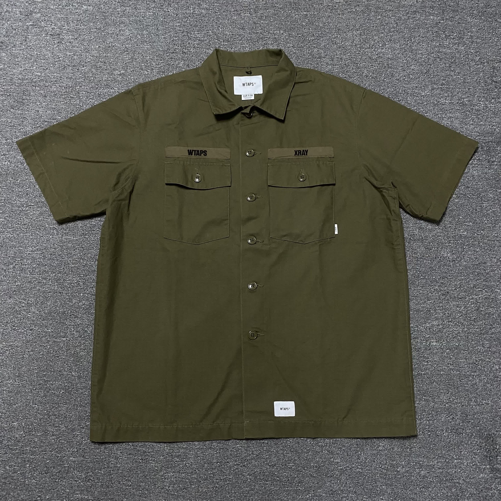 WTAPS 19SS BUDS Two-Pocket Shirt