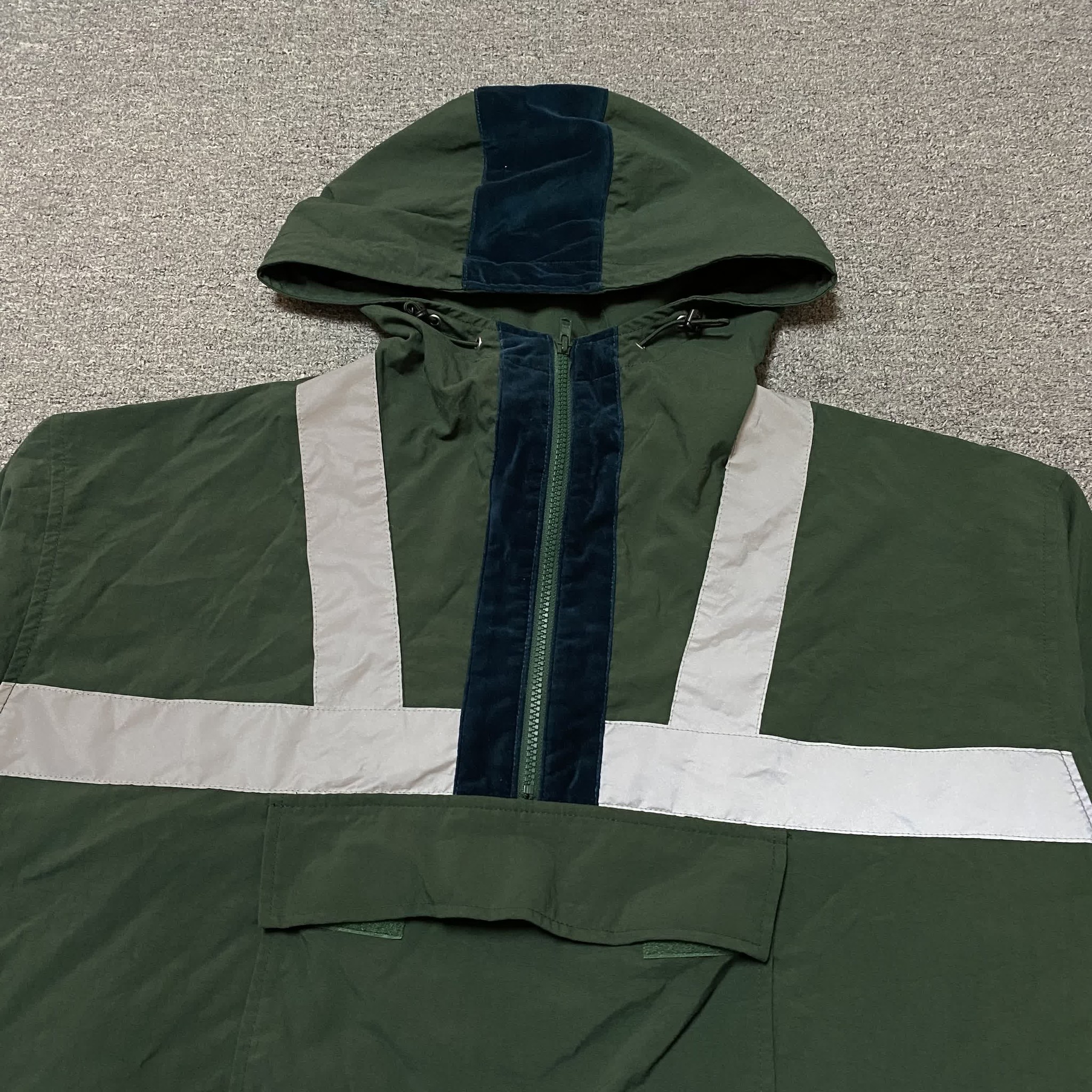CAV EMPT 19SS Reflective Hooded Jacket — back