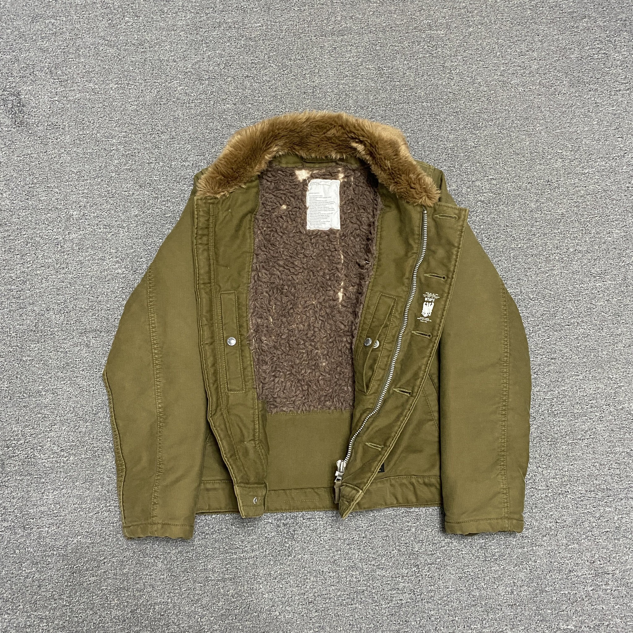 WTAPS 14AW N1 Cotton Jacket — detail