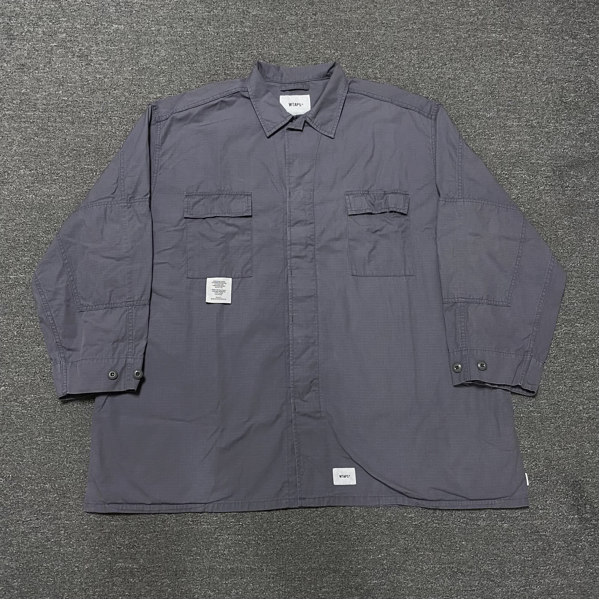 WTAPS 18AW Guardian Bones Trench Coat