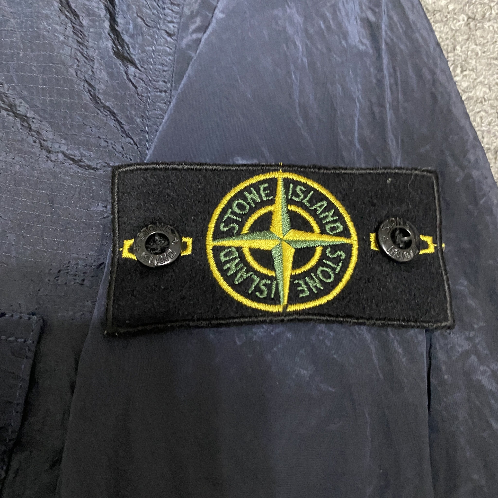 Stone Island 19SS Metal Nylon Jacket — back