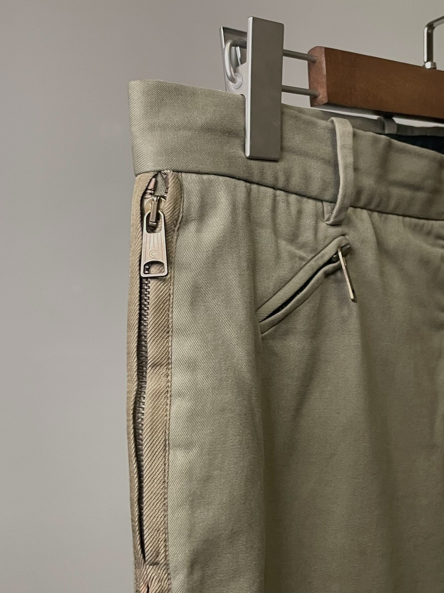 Alexander McQueen F/W11 Side Zip Military Pants