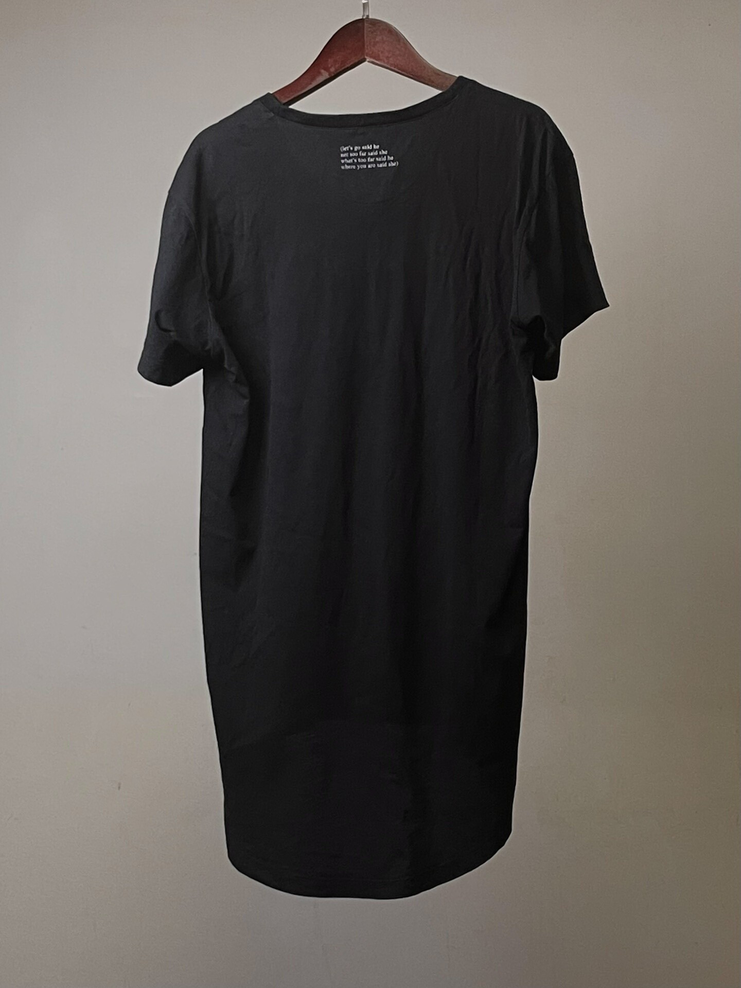 Ann Demeulemeester Slogan T-Shirt — front