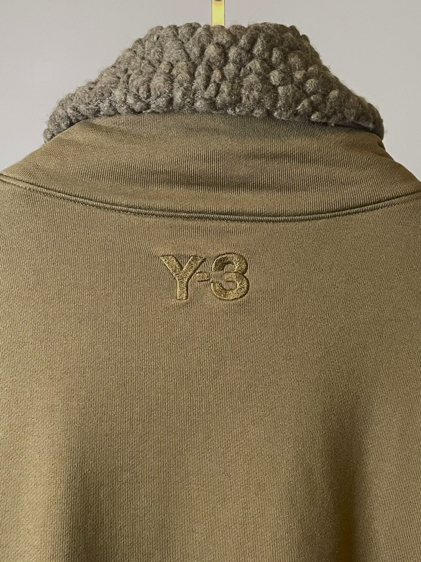 Yohji Yamamoto Y-3 Shawl Collar Jacket — label