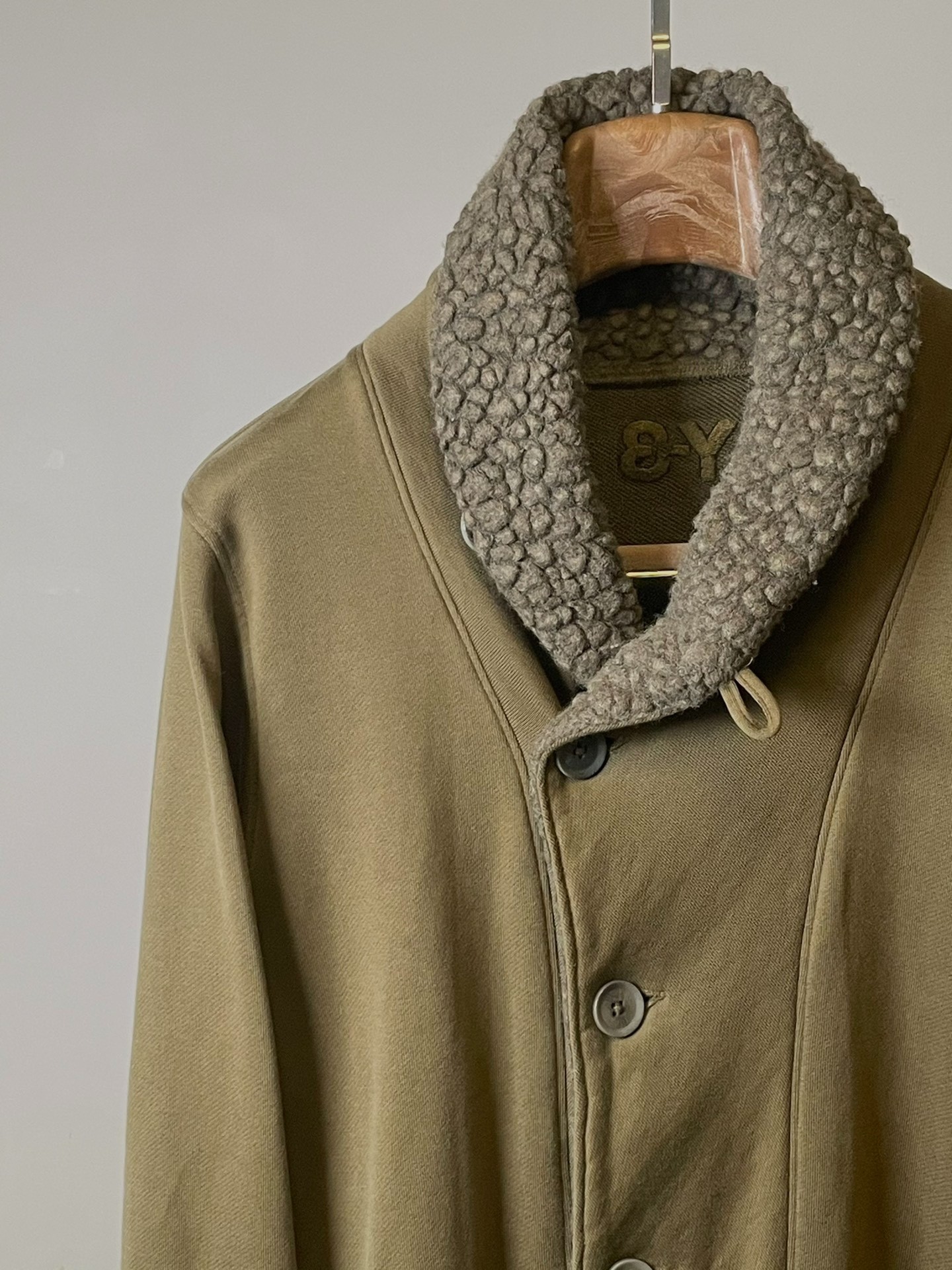 Yohji Yamamoto Y-3 Shawl Collar Jacket — detail
