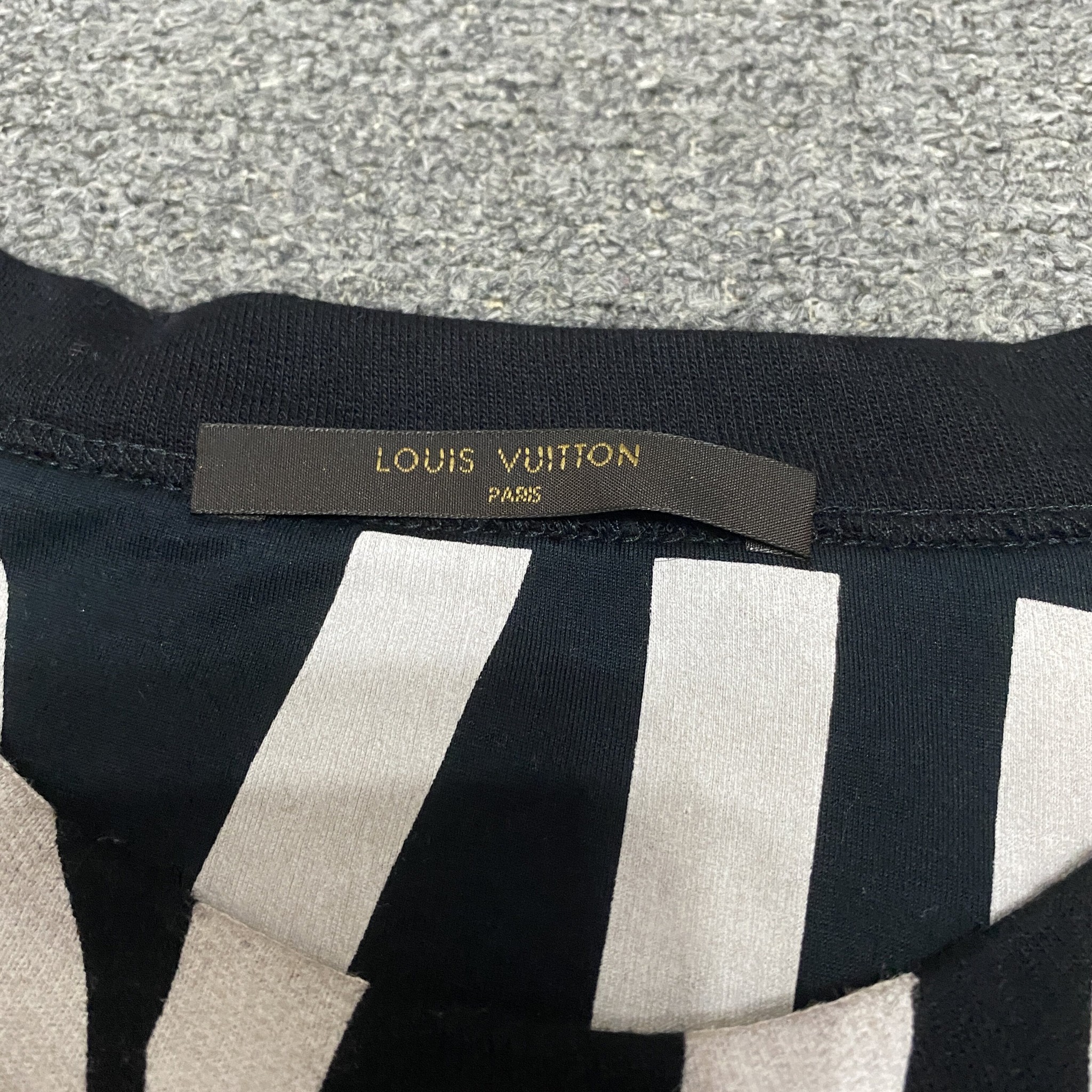 Louis Vuitton x Fragment Short Sleeve Tee — back