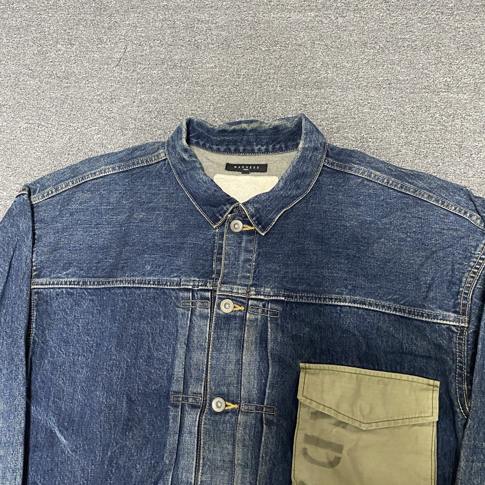 MADNESS 19SS Denim Jacket — back