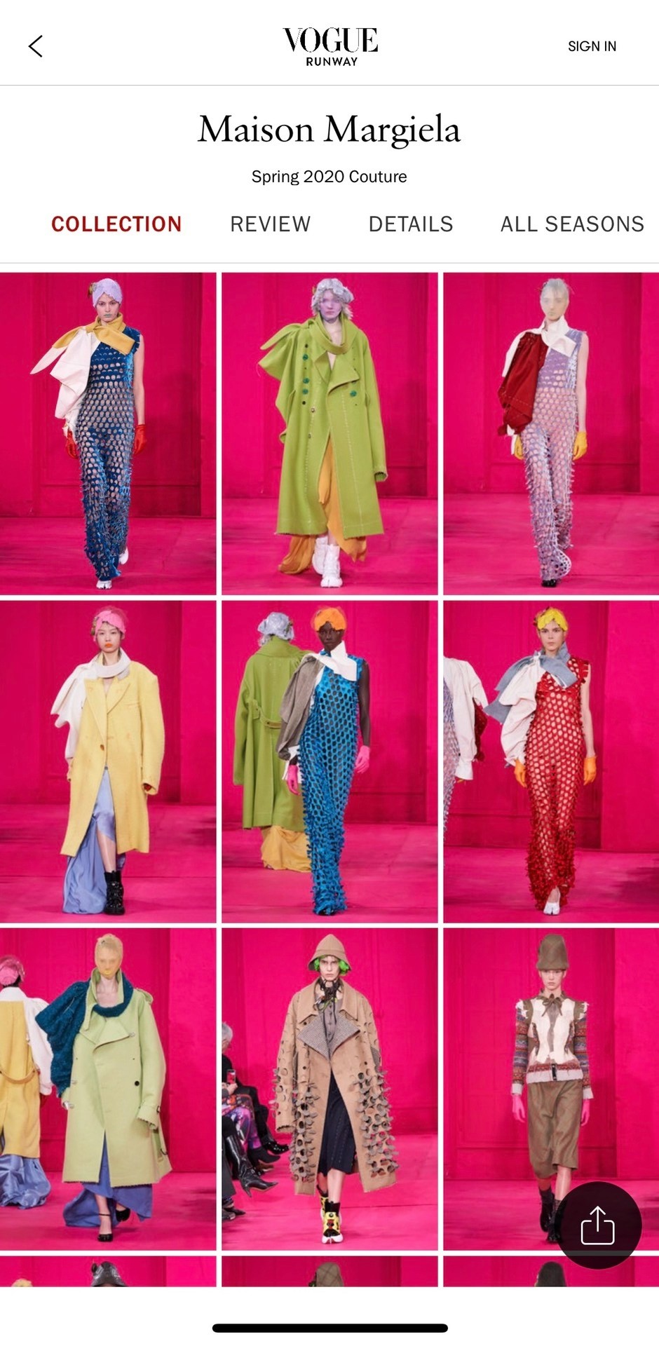 Maison Margiela SS2020 Polka Dot Jeans — front