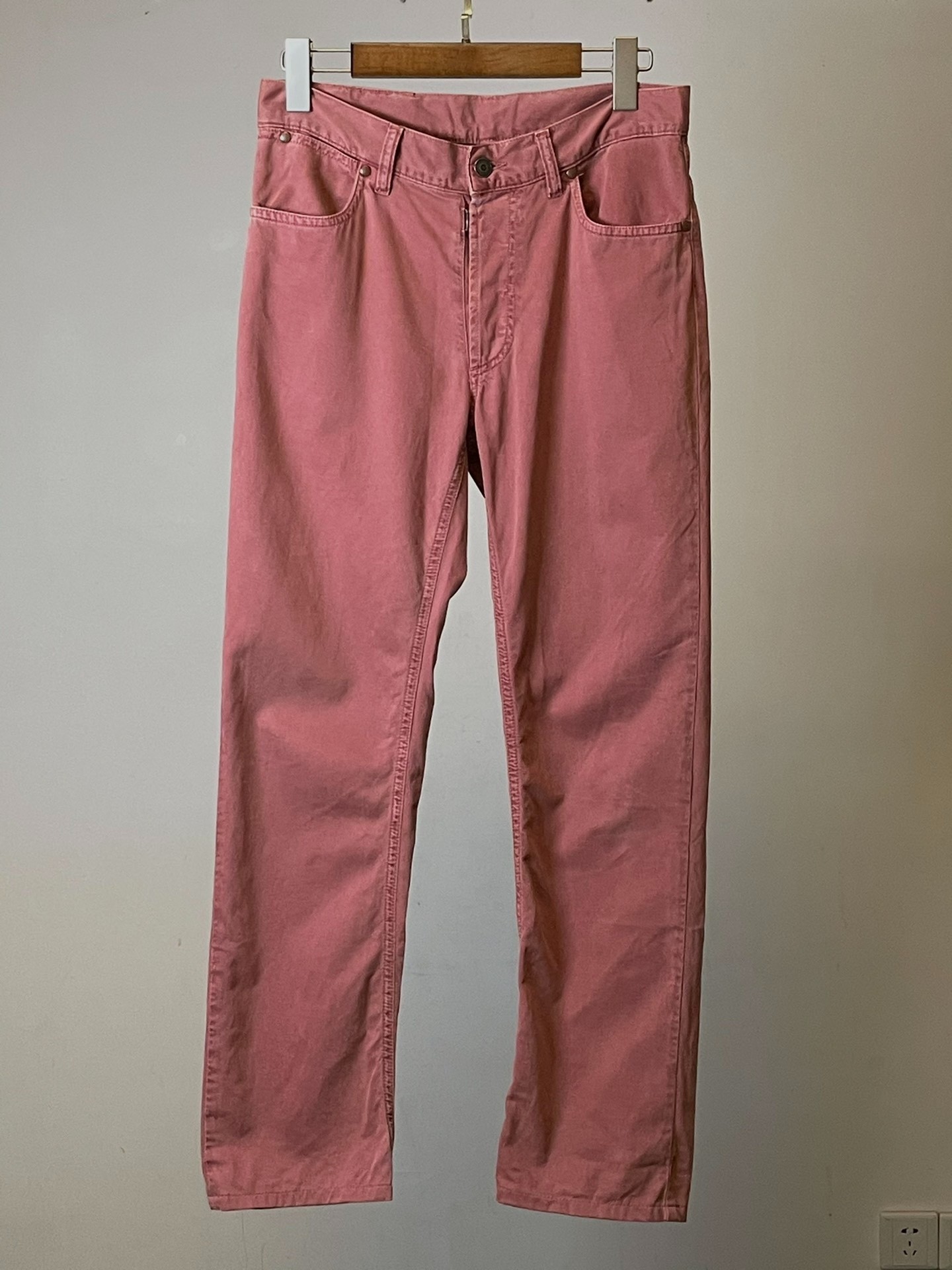 Maison Margiela Vintage Pink Cargo Pants — front