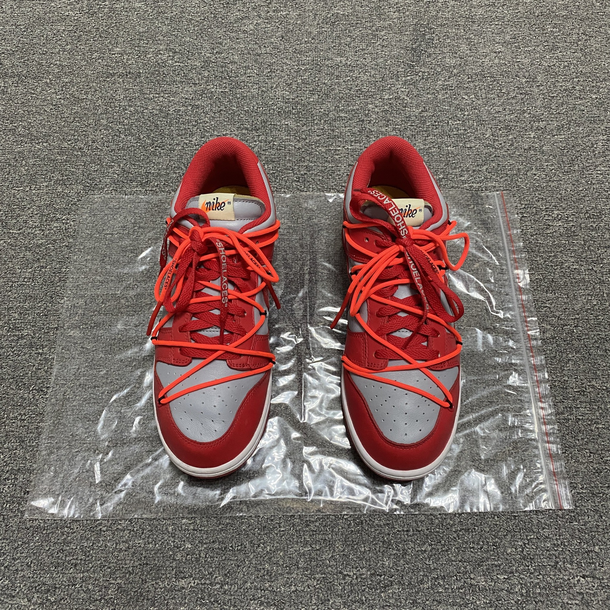 Off-White Nike Dunk Sneakers Size 43 — detail
