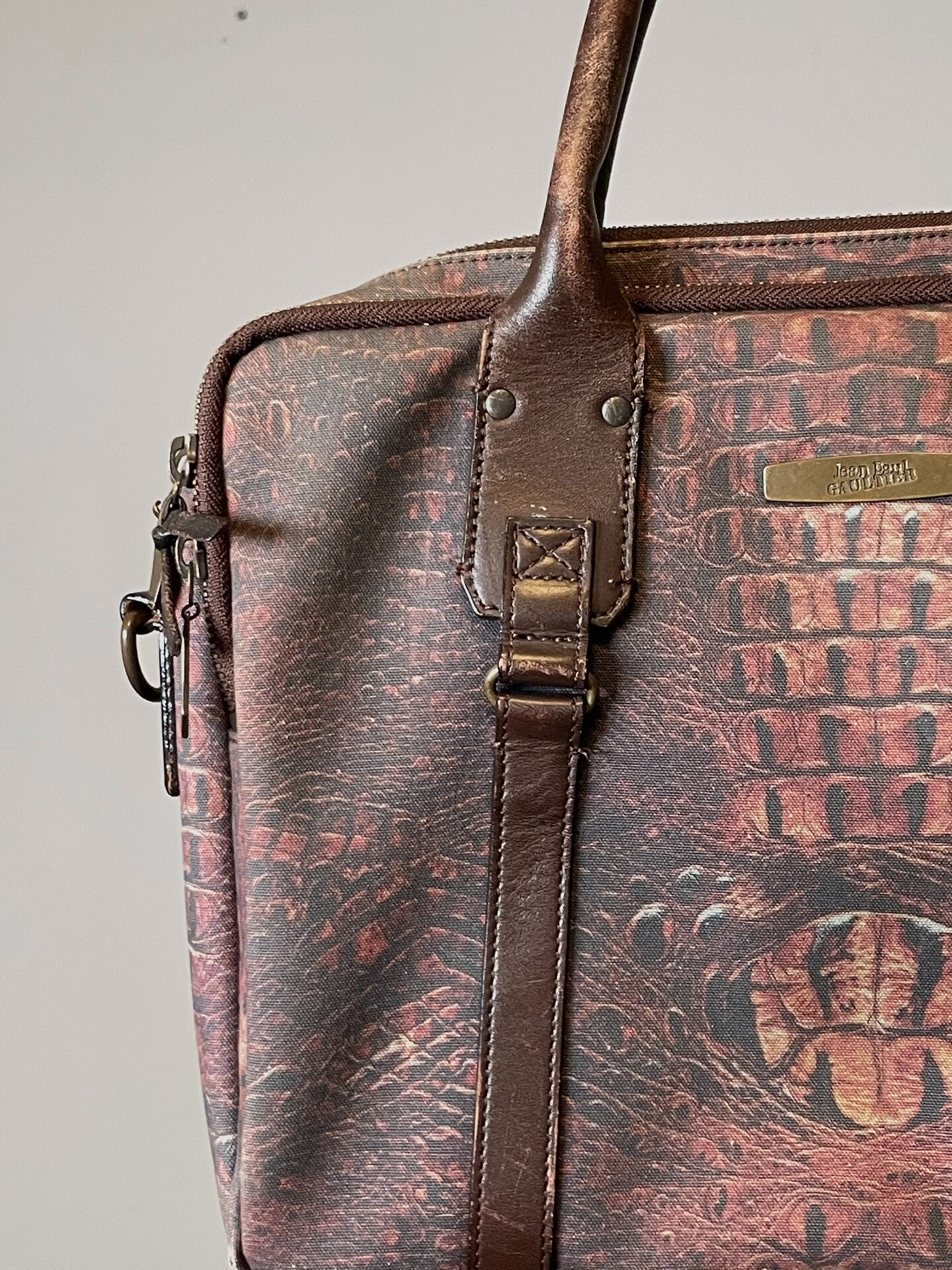 Jean Paul Gaultier 90s Dragon Backpack — back