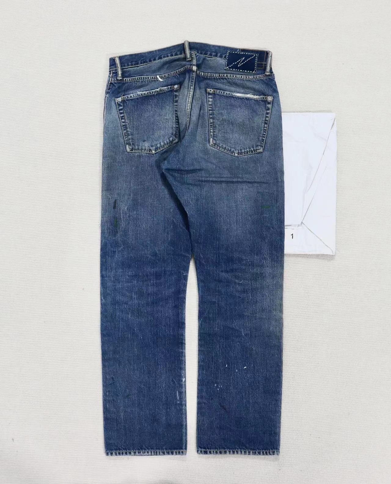 Visvim 18AW Distressed VIP Jeans — front