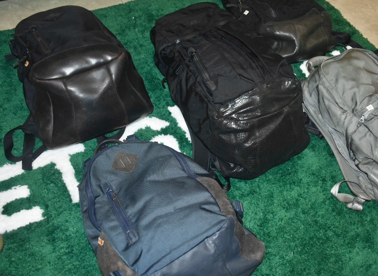 Visvim Ballistic Cordura Backpack — back