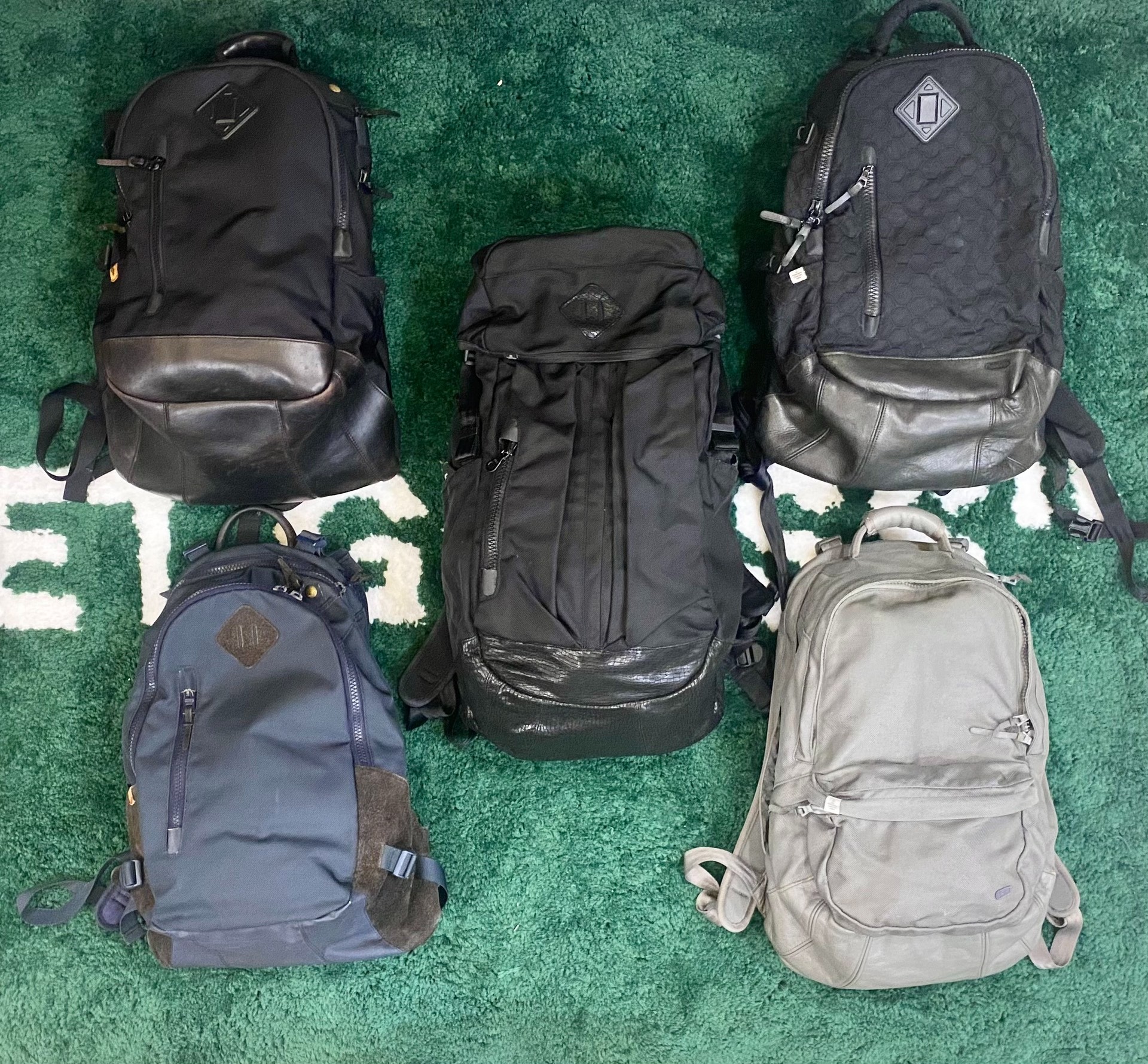 Visvim Ballistic Cordura Backpack — front