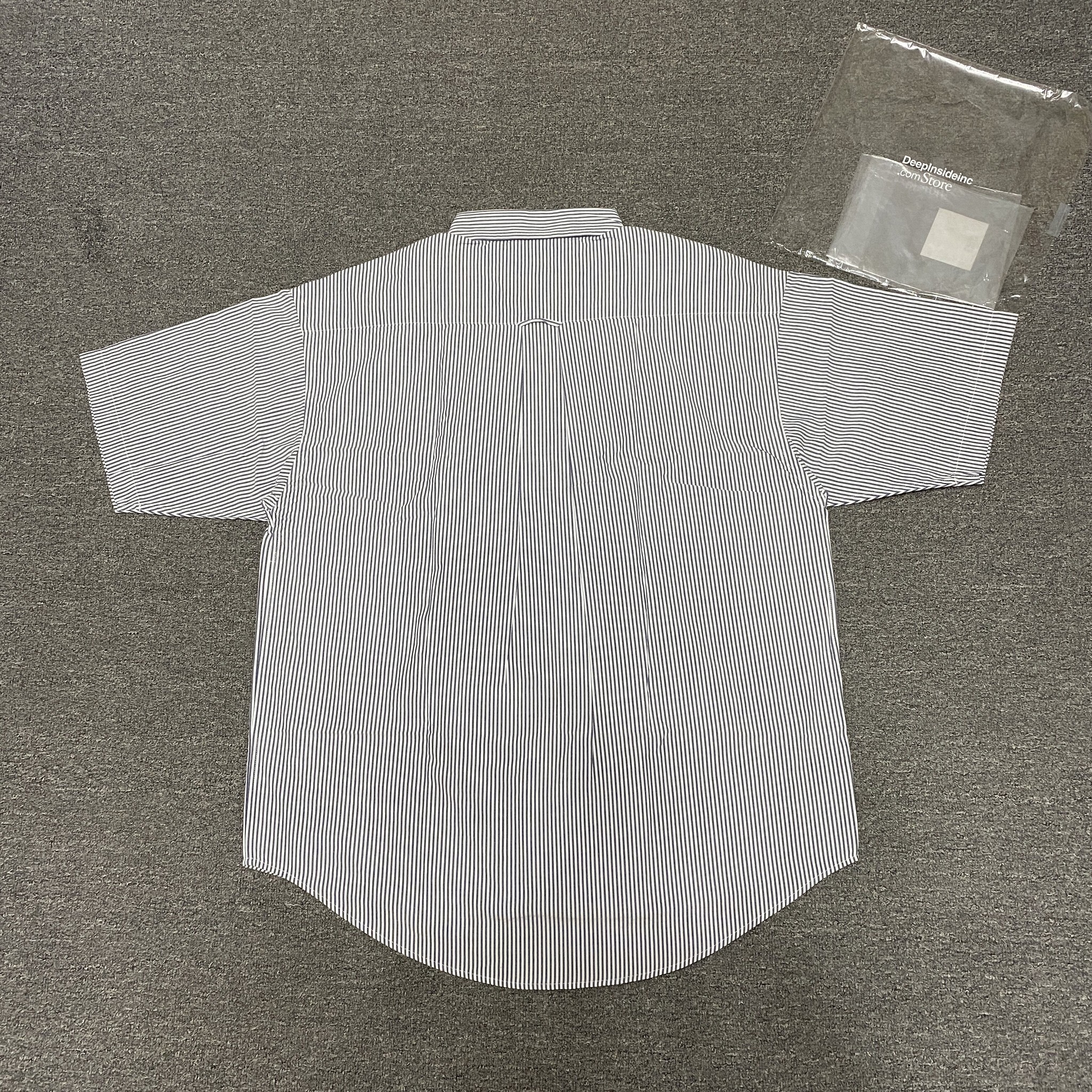 DESCENDANT 21SS Striped Short Sleeve Shirt — detail