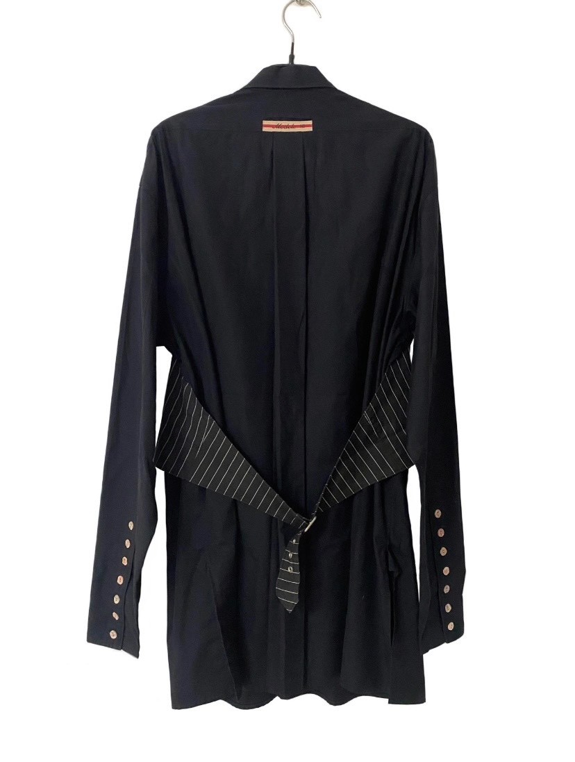 Jean Paul Gaultier Attached Vest Shirt — front