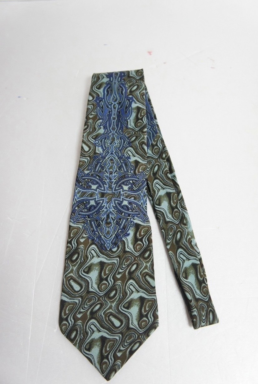 Jean Paul Gaultier Psychedelic Totem Tie