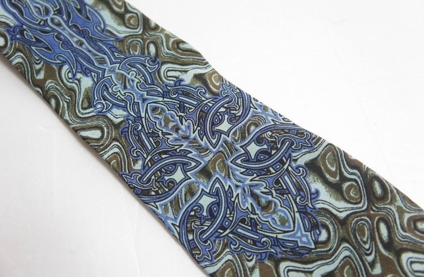 Jean Paul Gaultier Psychedelic Totem Tie — front