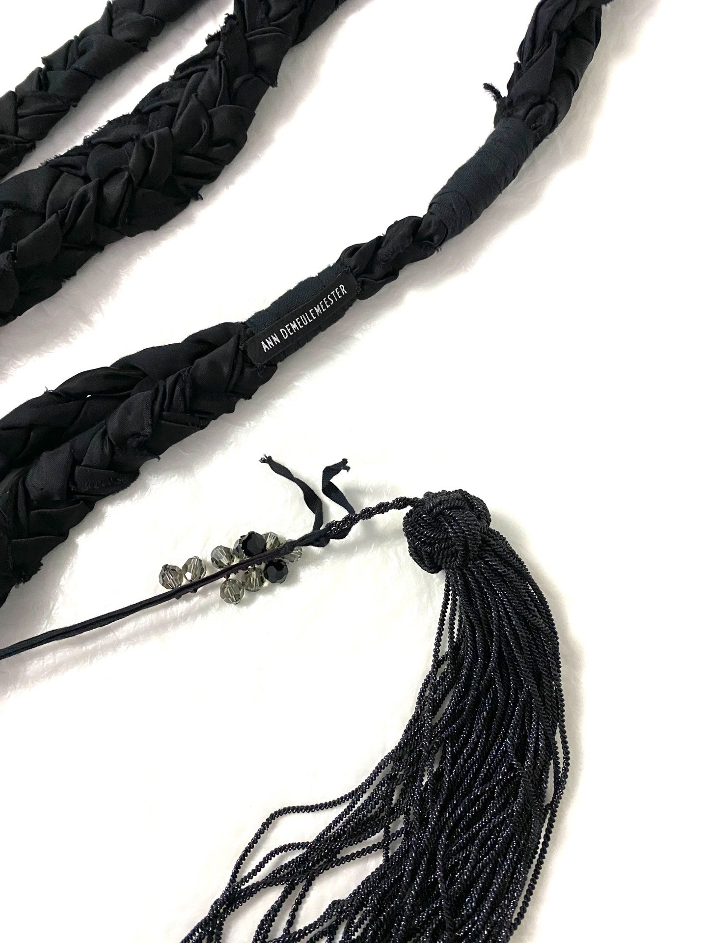 Ann Demeulemeester 2005 Fall Braided Rope — back